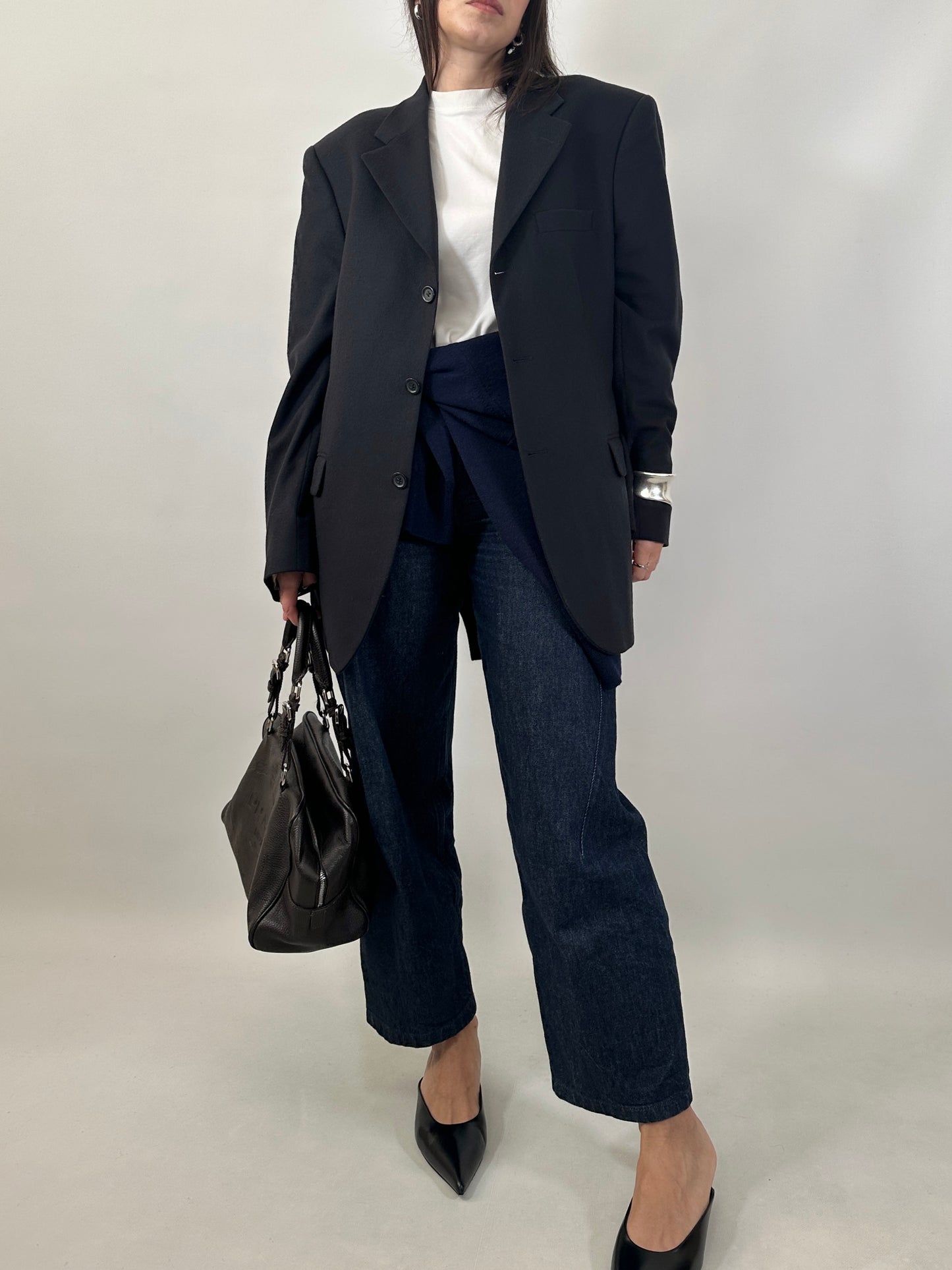 Tailored Cashmere Blend Blazer