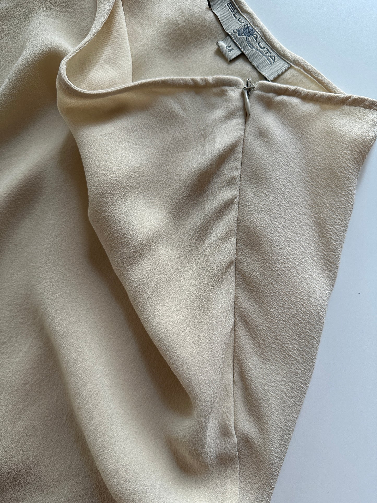 Vintage Silk Mini Skirt