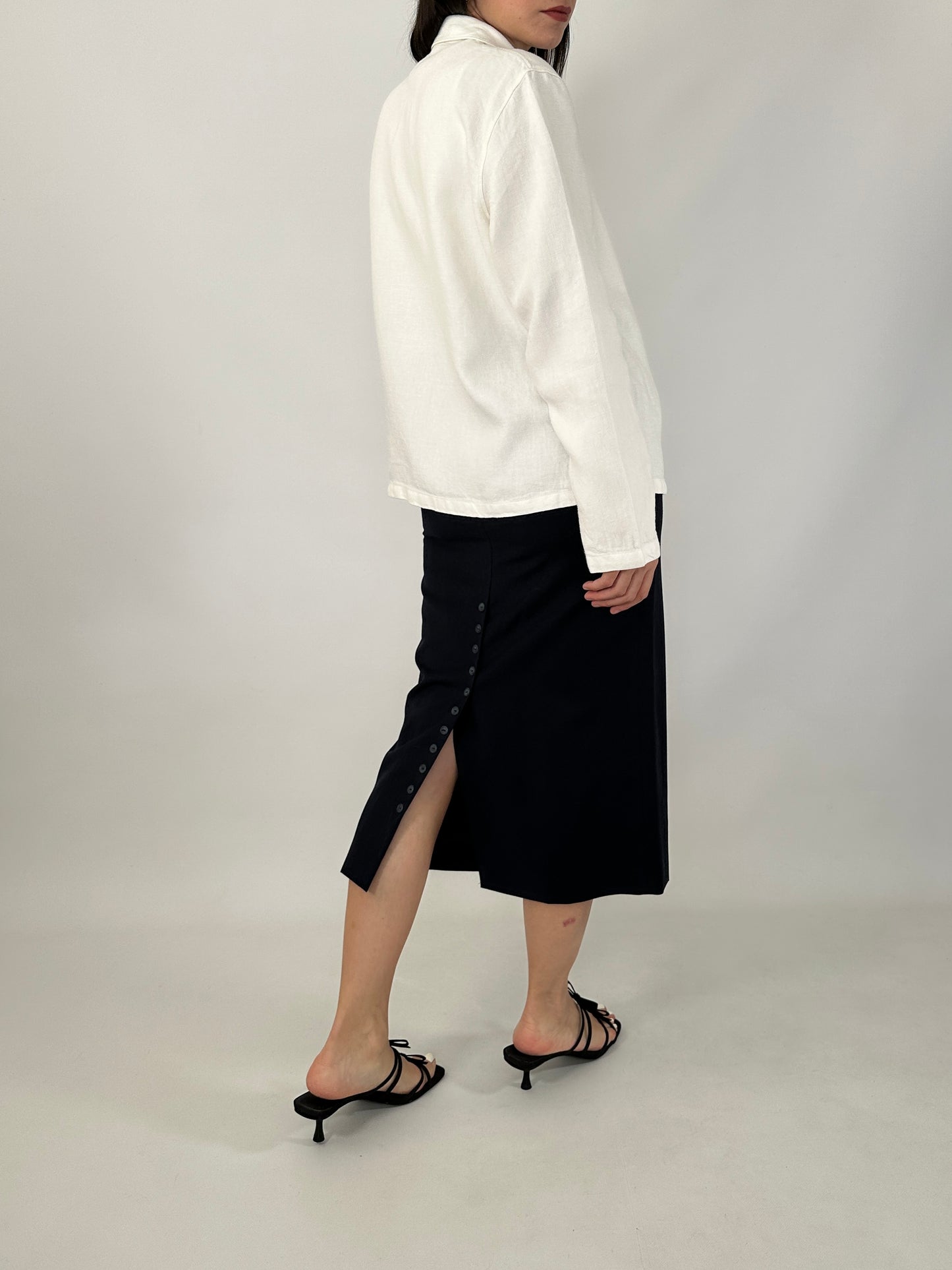 Max Mara zipped linen jacket