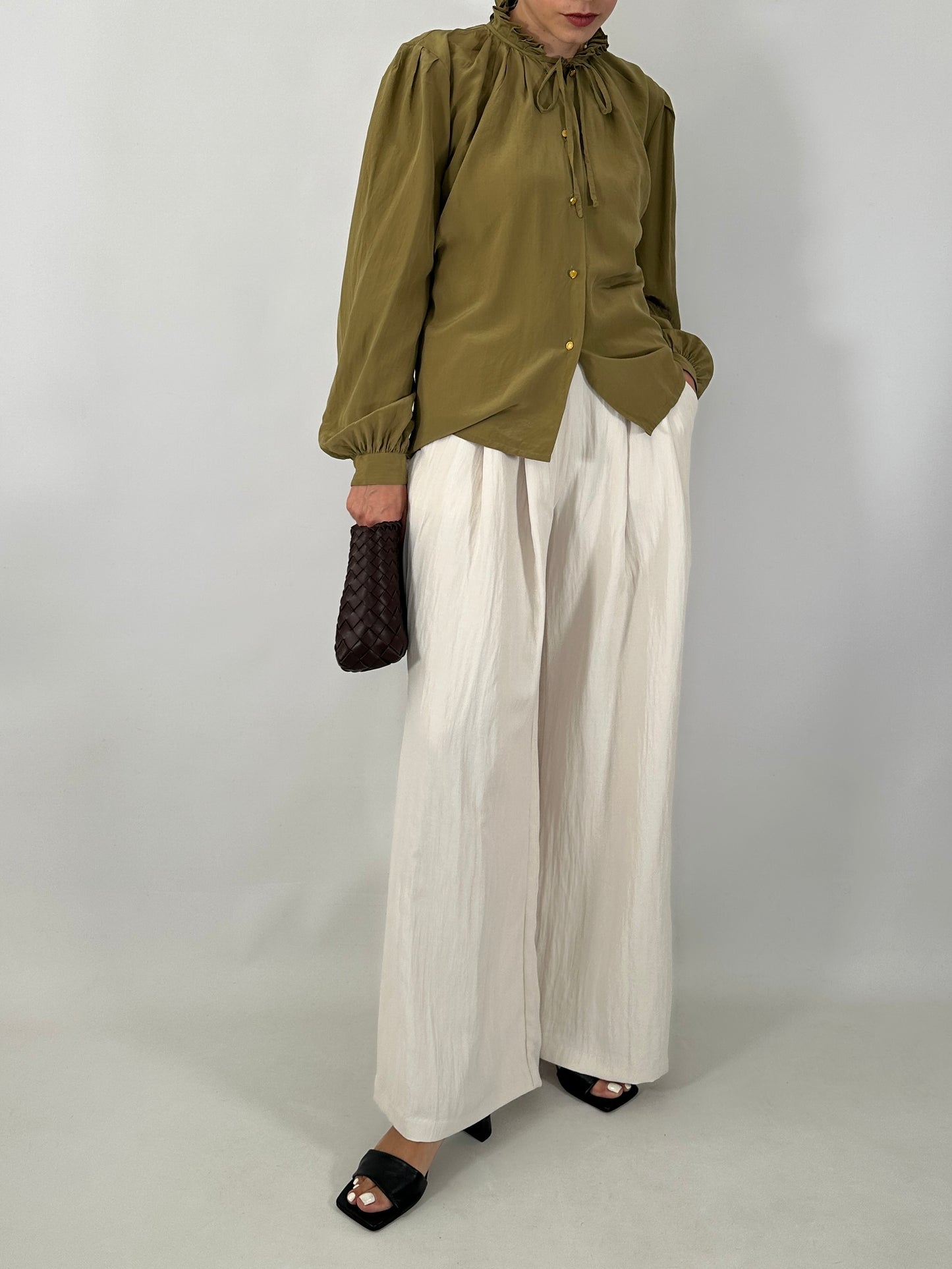 Vintage pure silk shirt