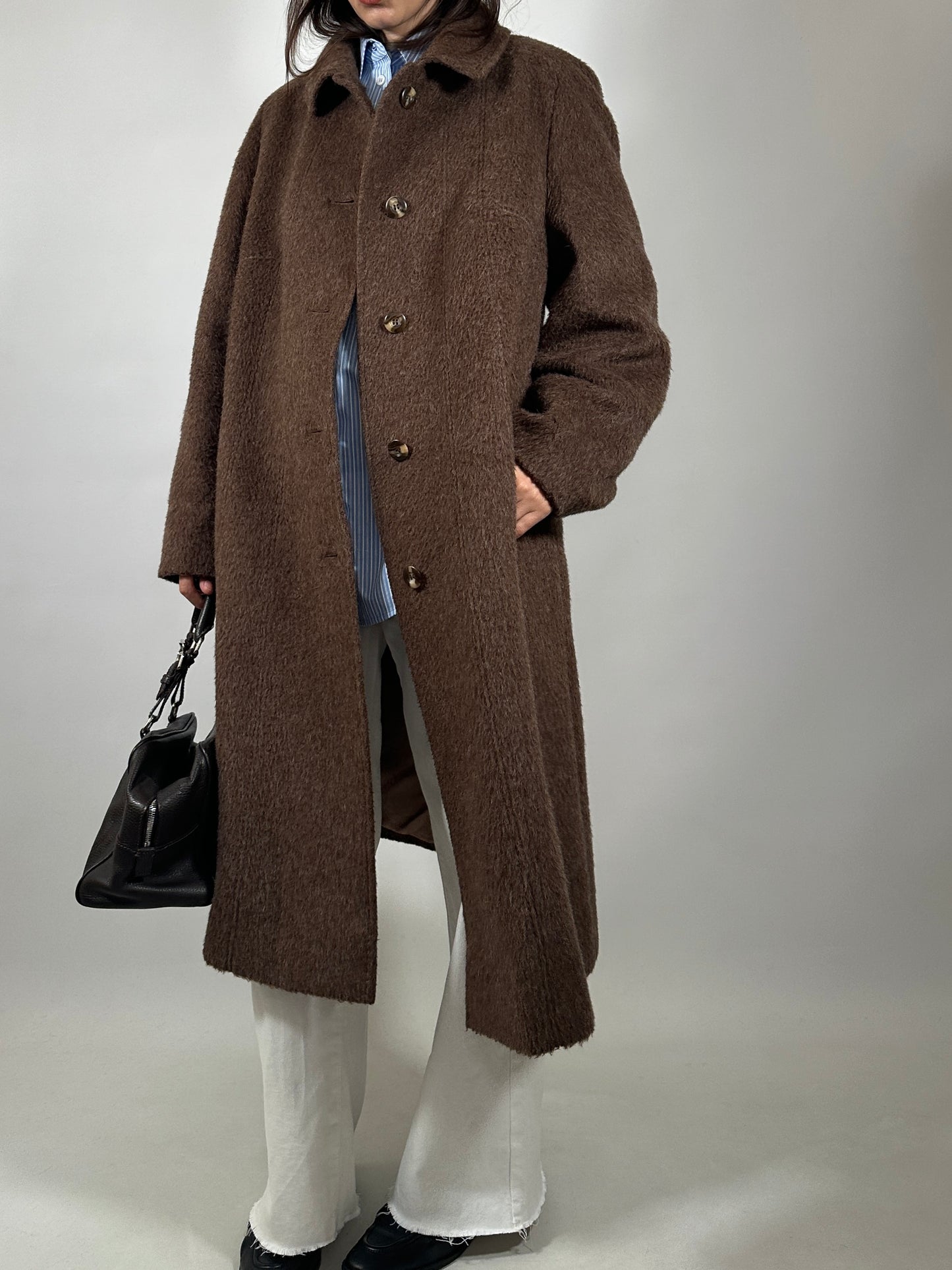 Vintage Llama Wool Coat