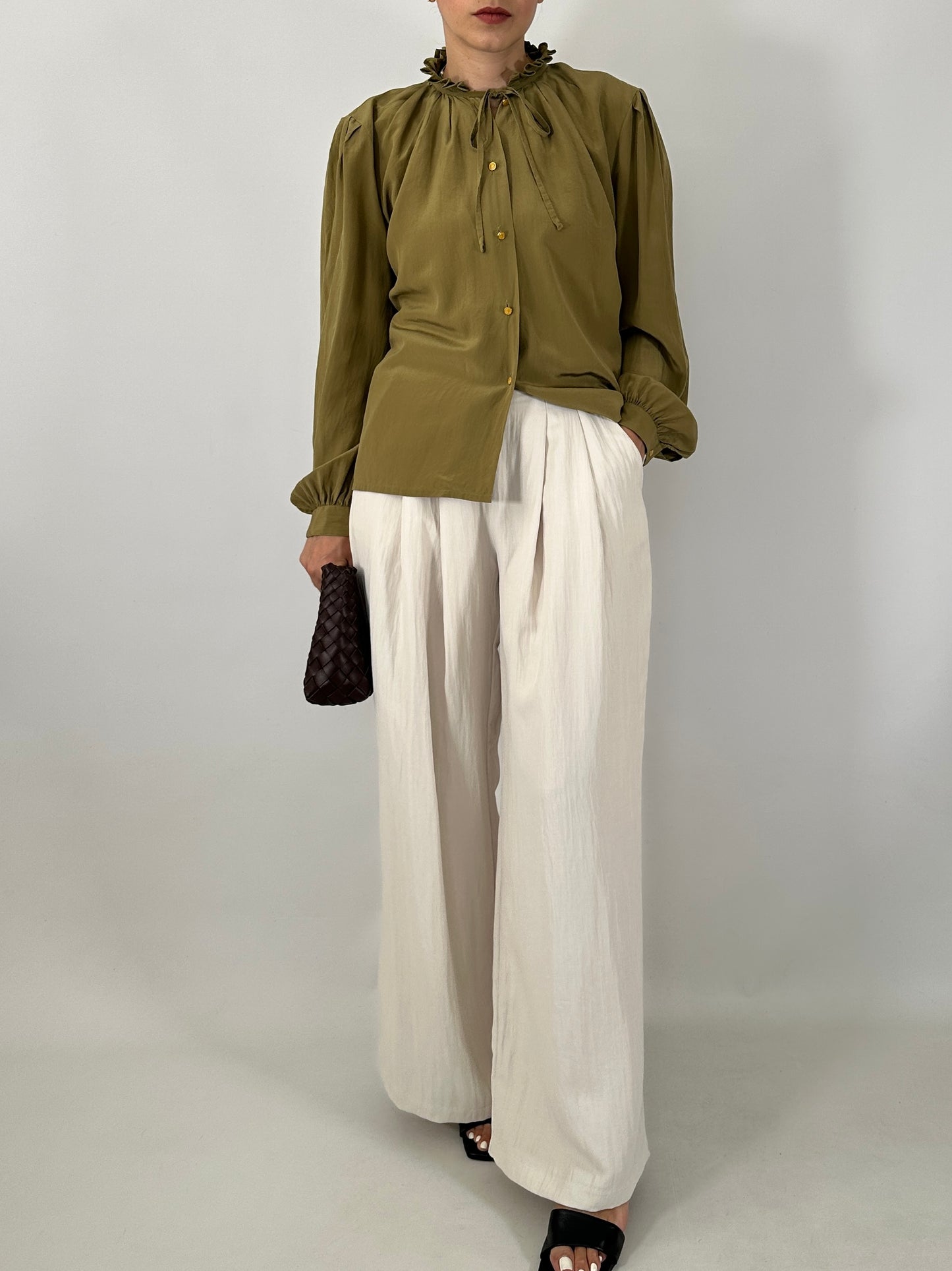 Vintage pure silk shirt