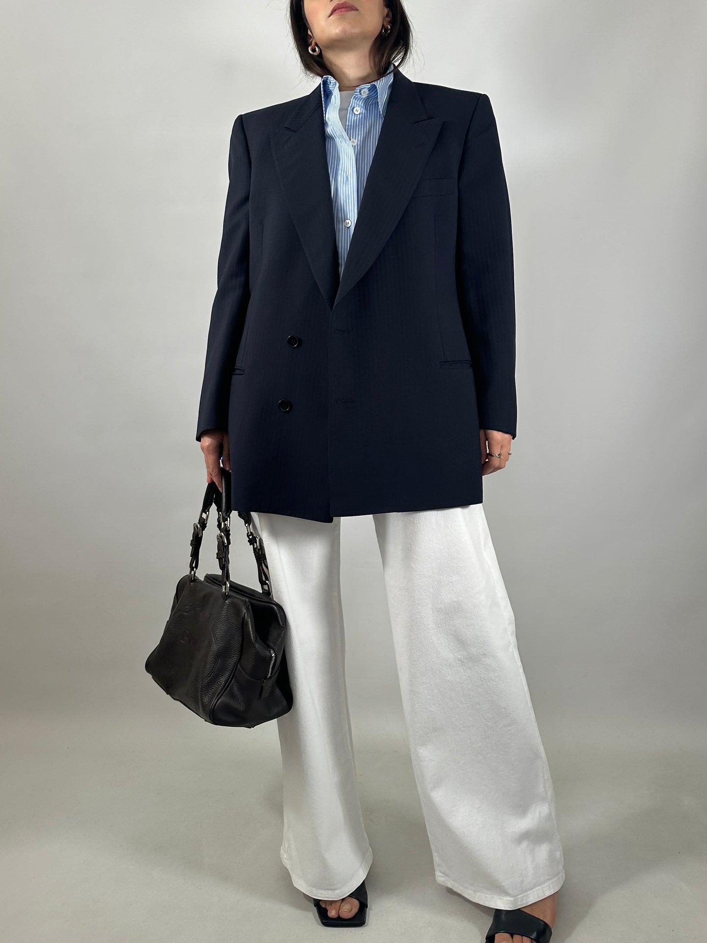 Valentino Tailored Blue Blazer