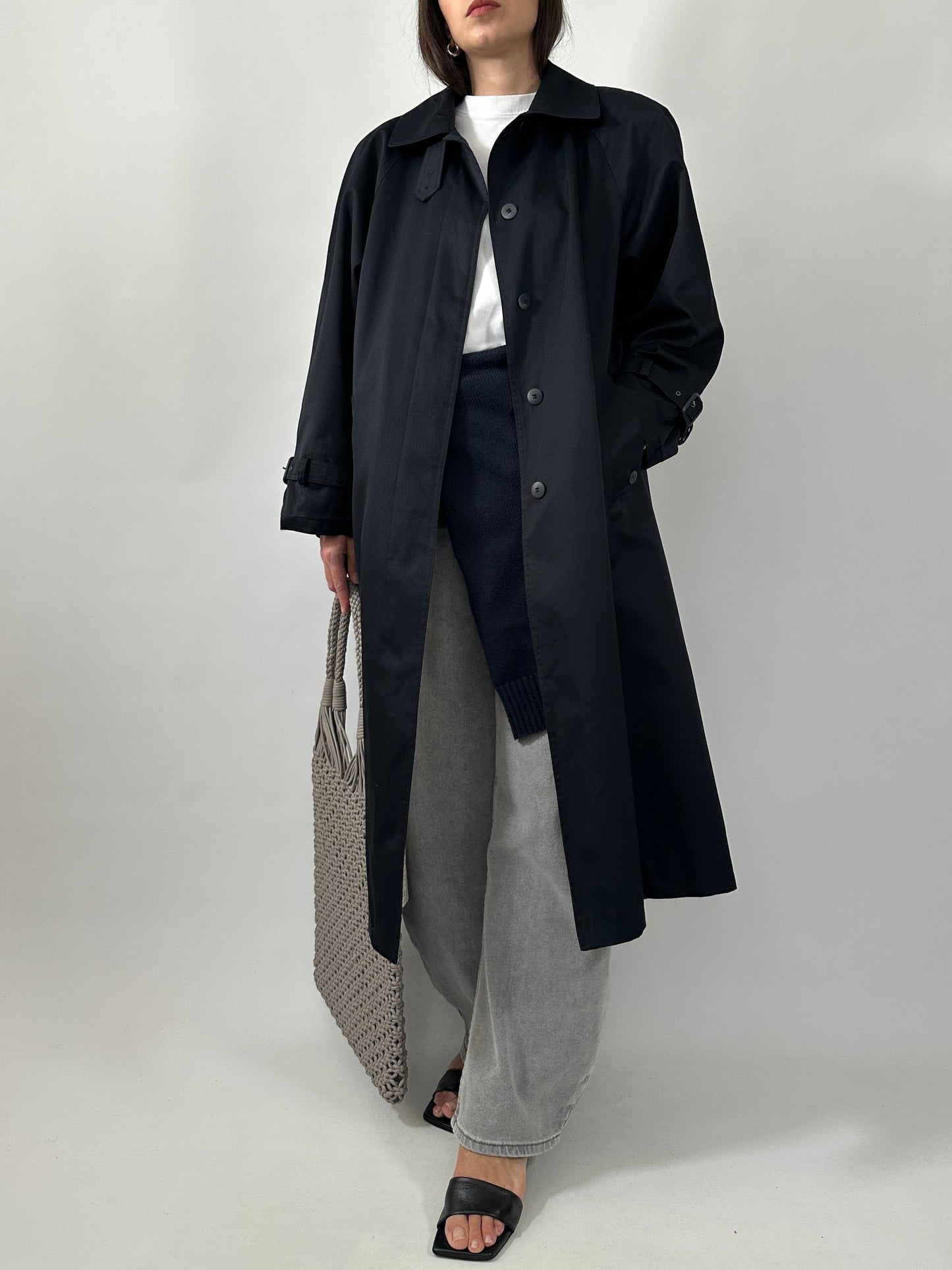 British Style Rain Mac Coat