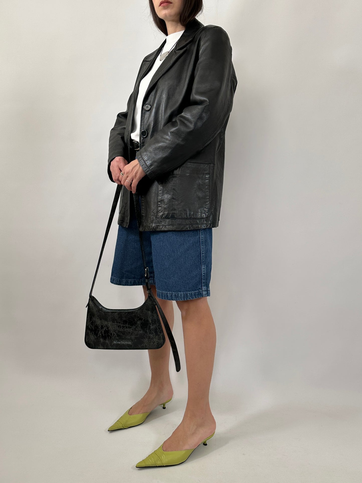 Vintage Classic Leather Jacket