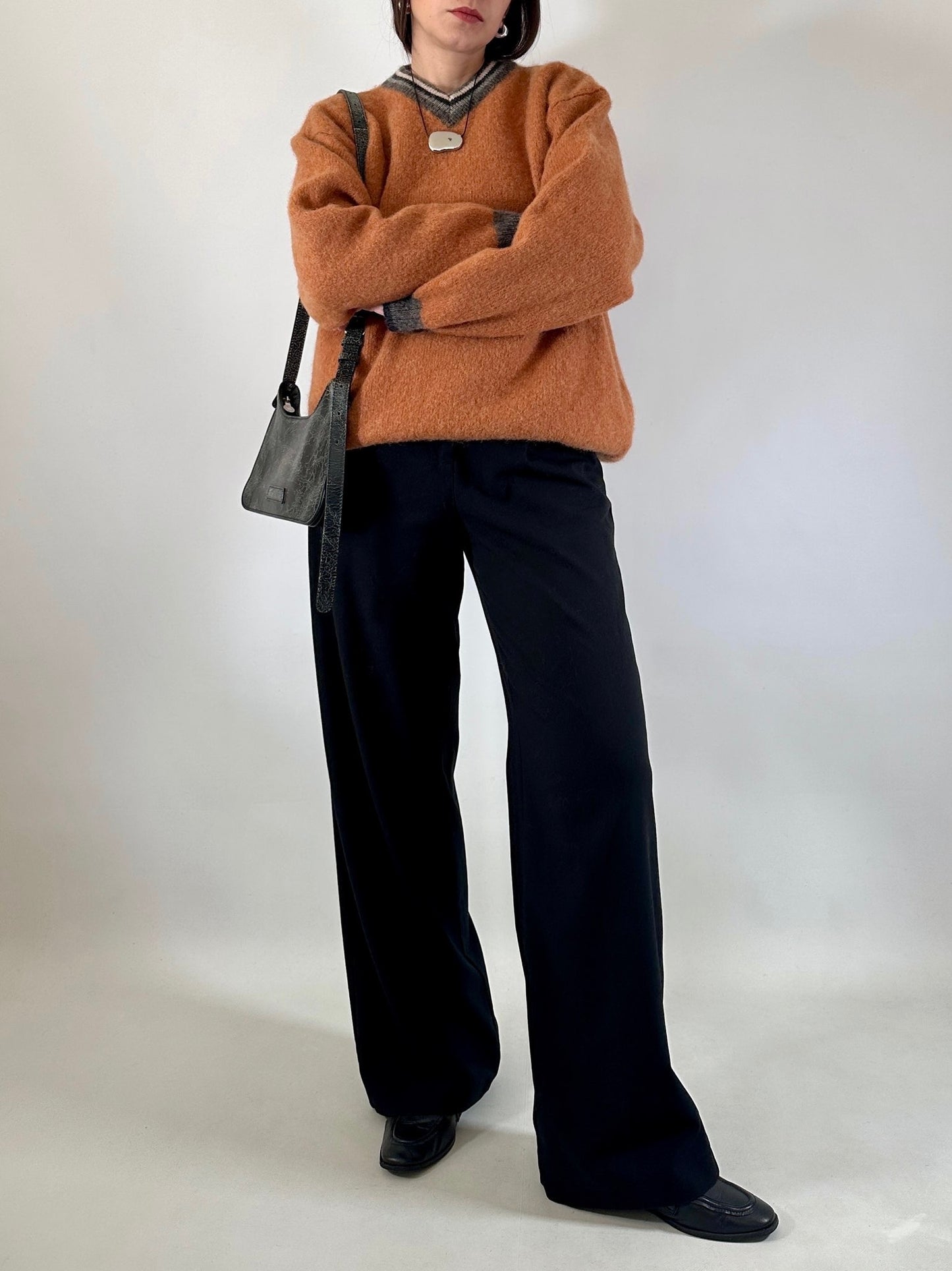 Columbia Sportswear 90s Shetland wool sweater