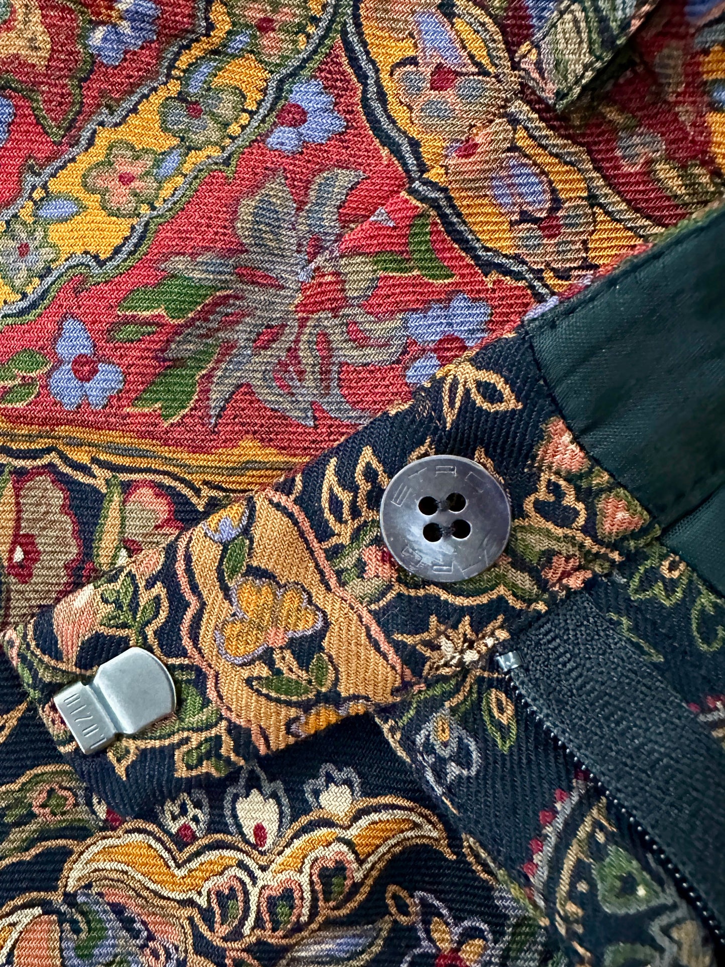 Etro silk and wool pencil skirt