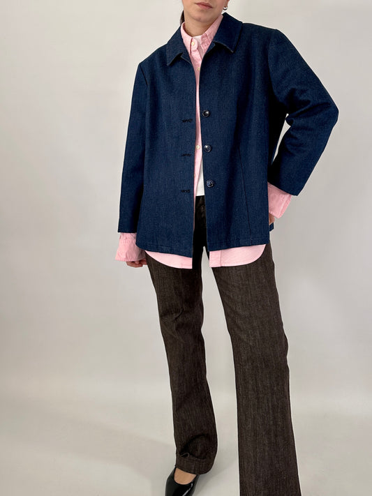 Tailored denim jacket