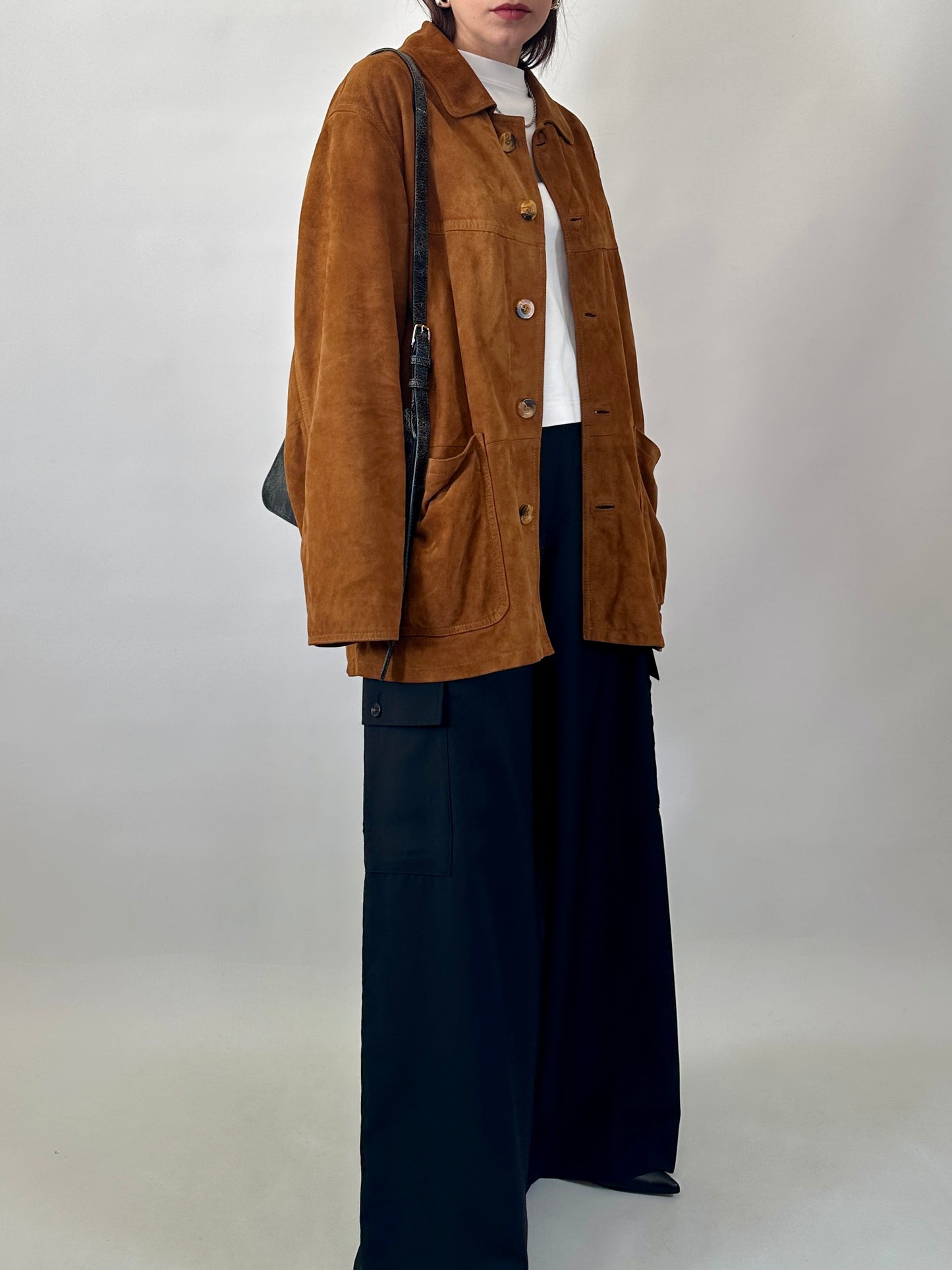 Vintage real suede jacket