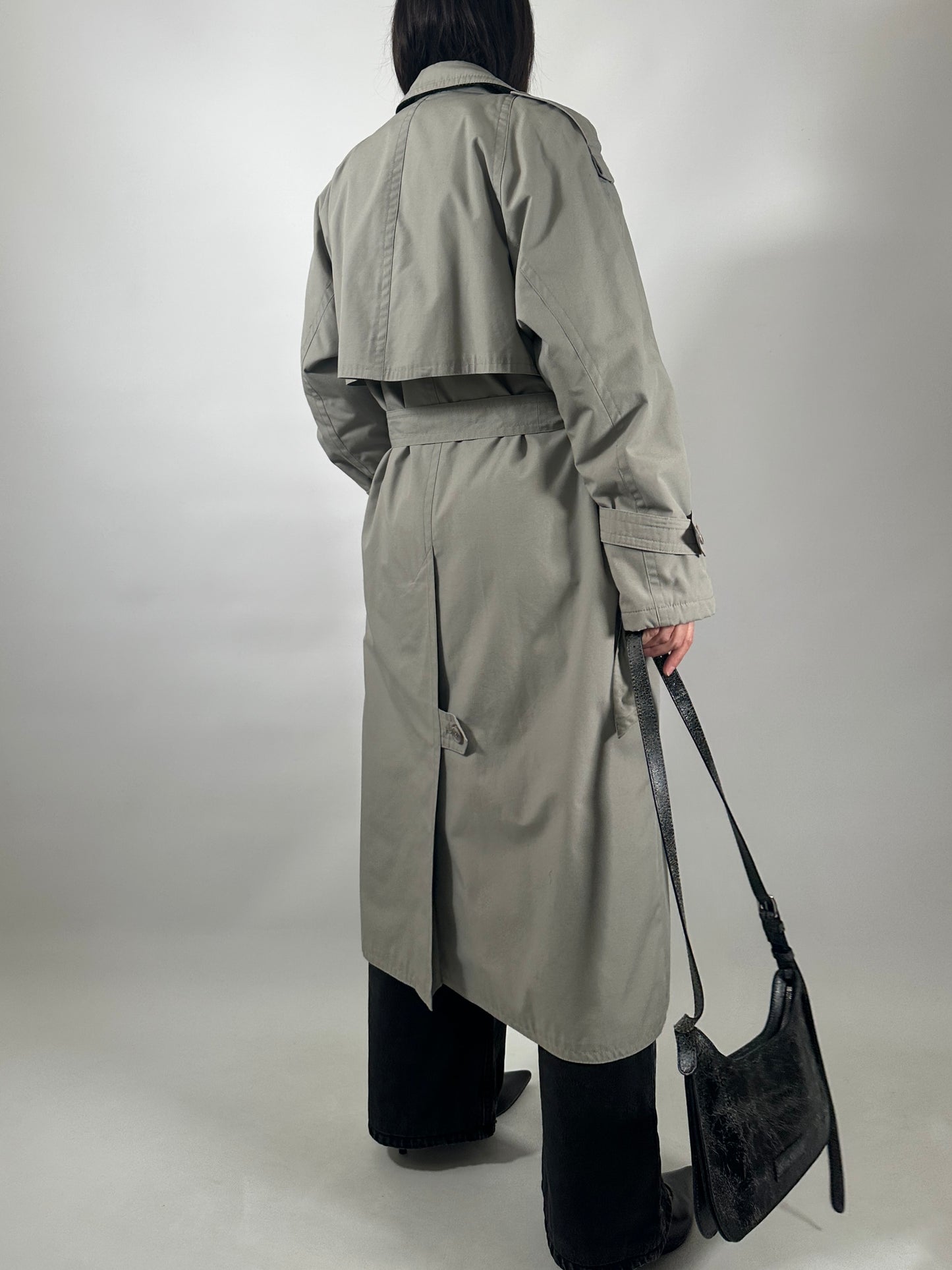 Vintage Trench Coat with Removable Lining