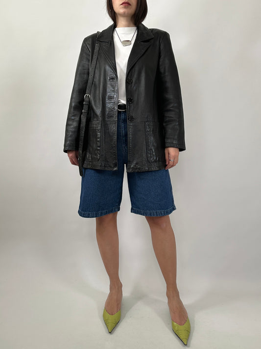 Vintage Classic Leather Jacket