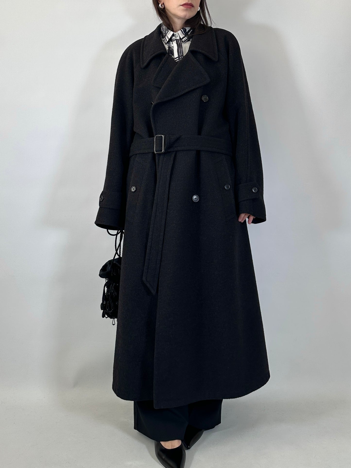Pierre Cardin Vintage Wool & Cashmere Long Coat