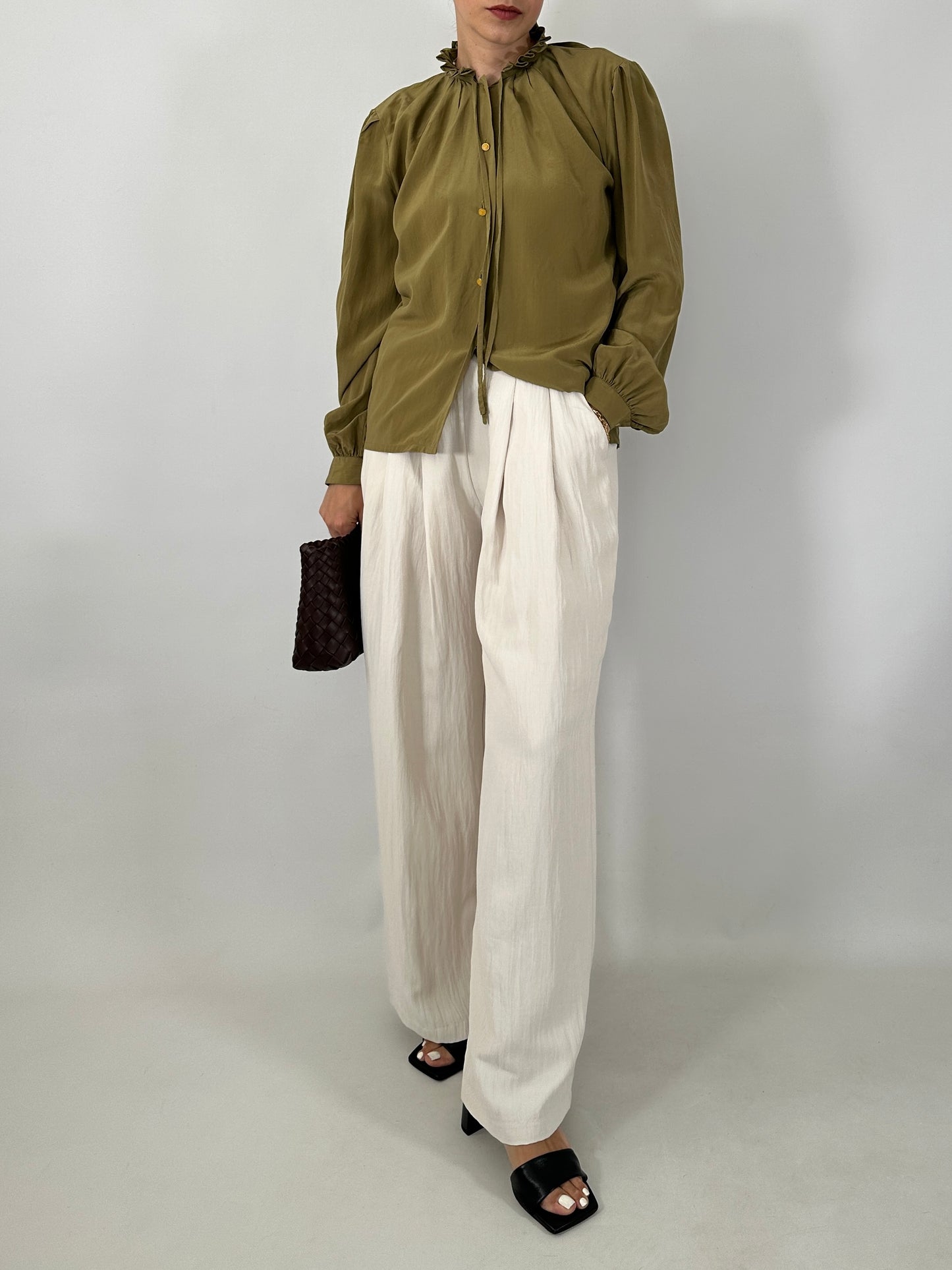 Vintage pure silk shirt