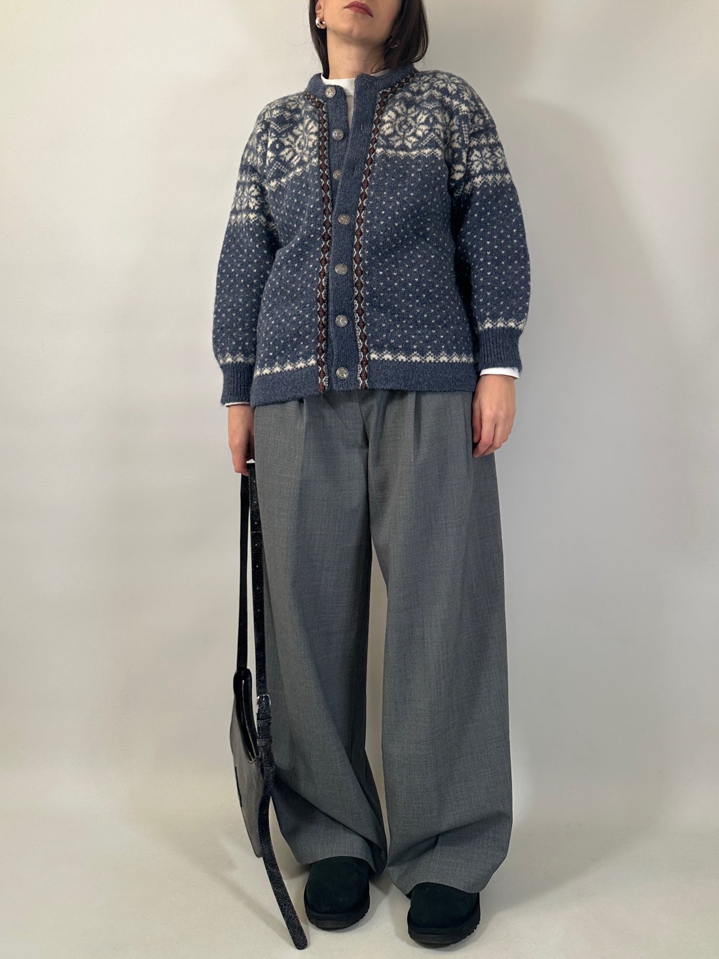 Norwegian Pure Wool Cardigan Jacket