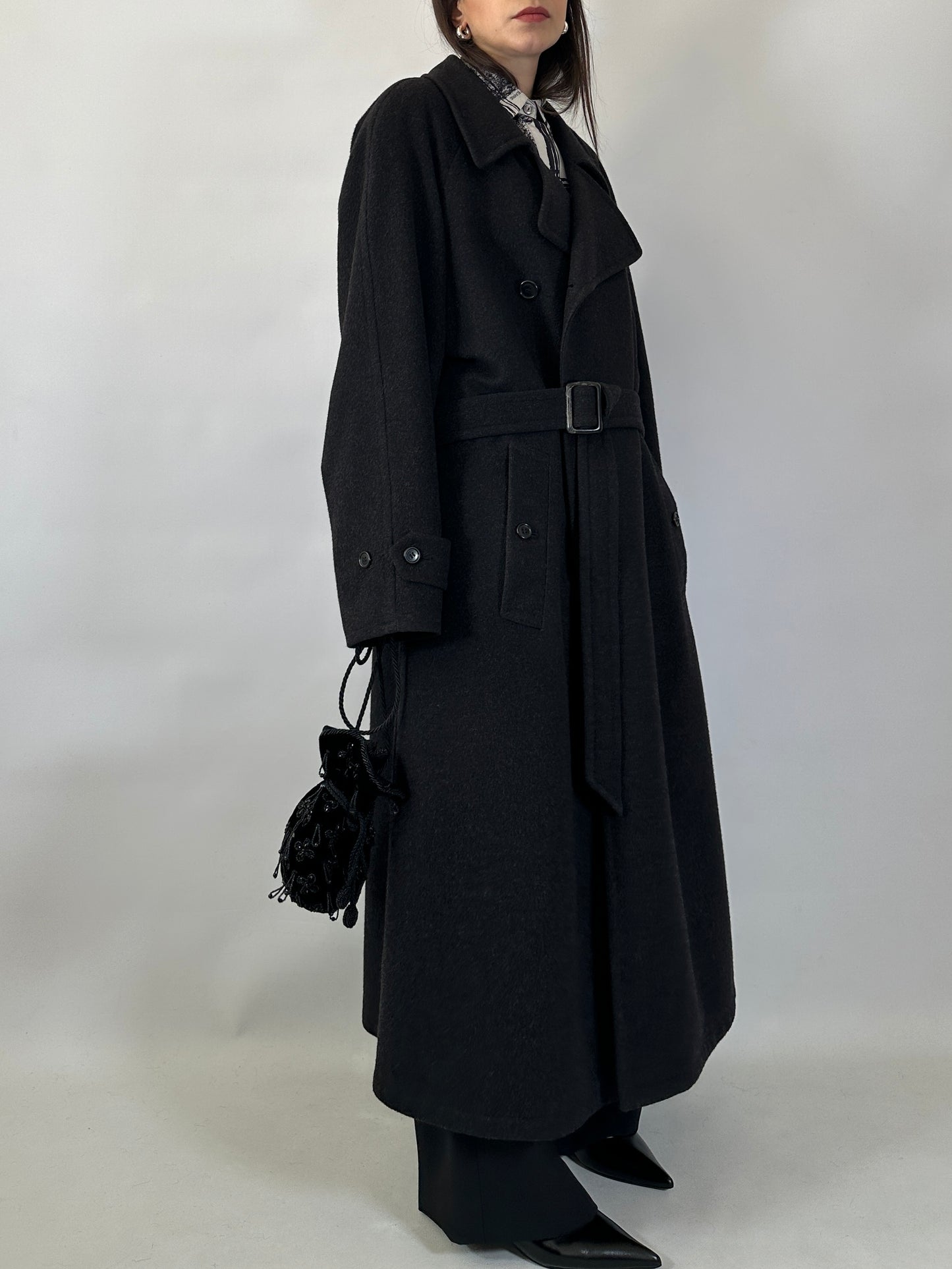 Pierre Cardin Vintage Wool & Cashmere Long Coat