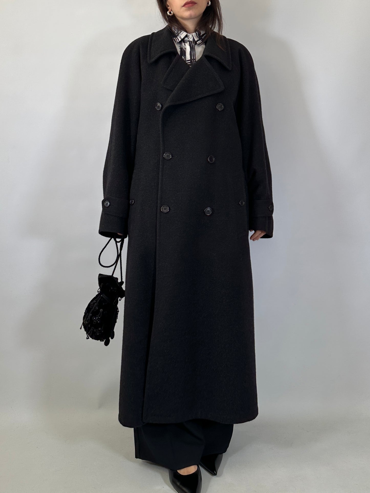 Pierre Cardin Vintage Wool & Cashmere Long Coat