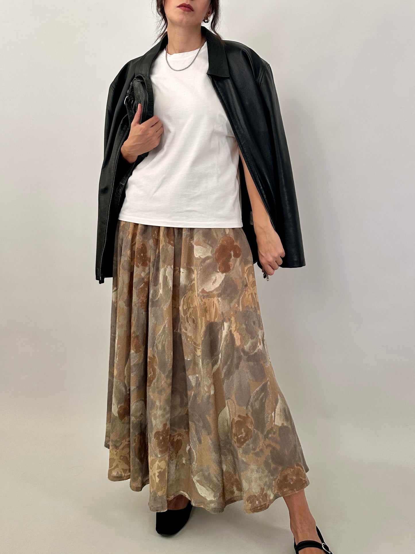 Marella floral maxi skirt