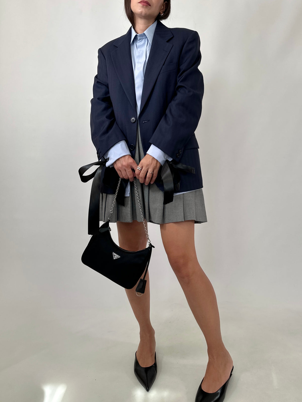 Valentino Tailored Navy Blazer