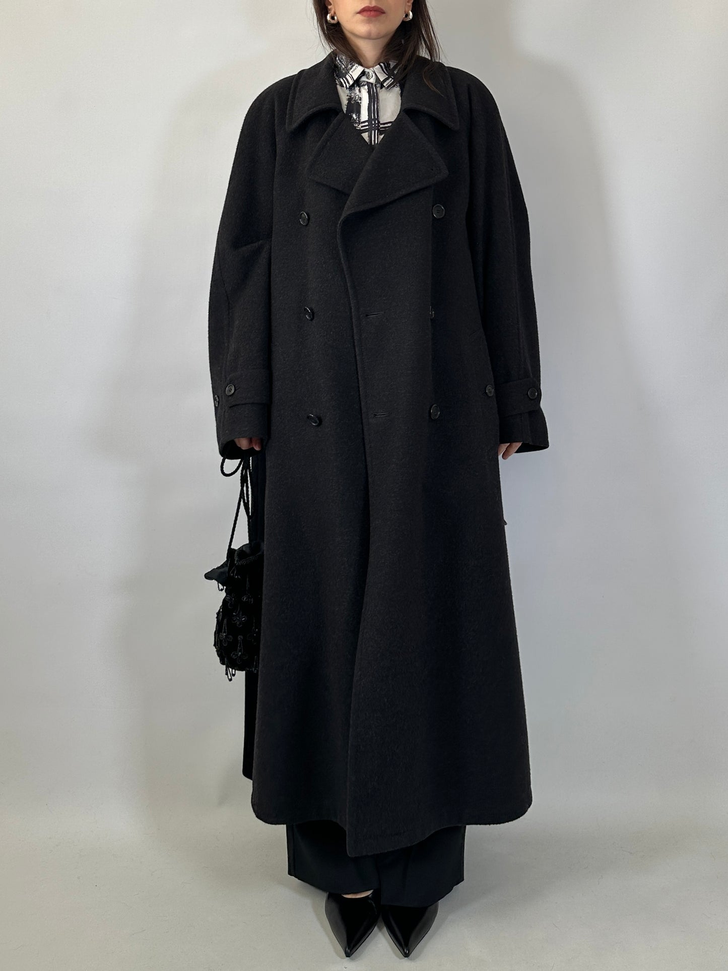 Pierre Cardin Vintage Wool & Cashmere Long Coat