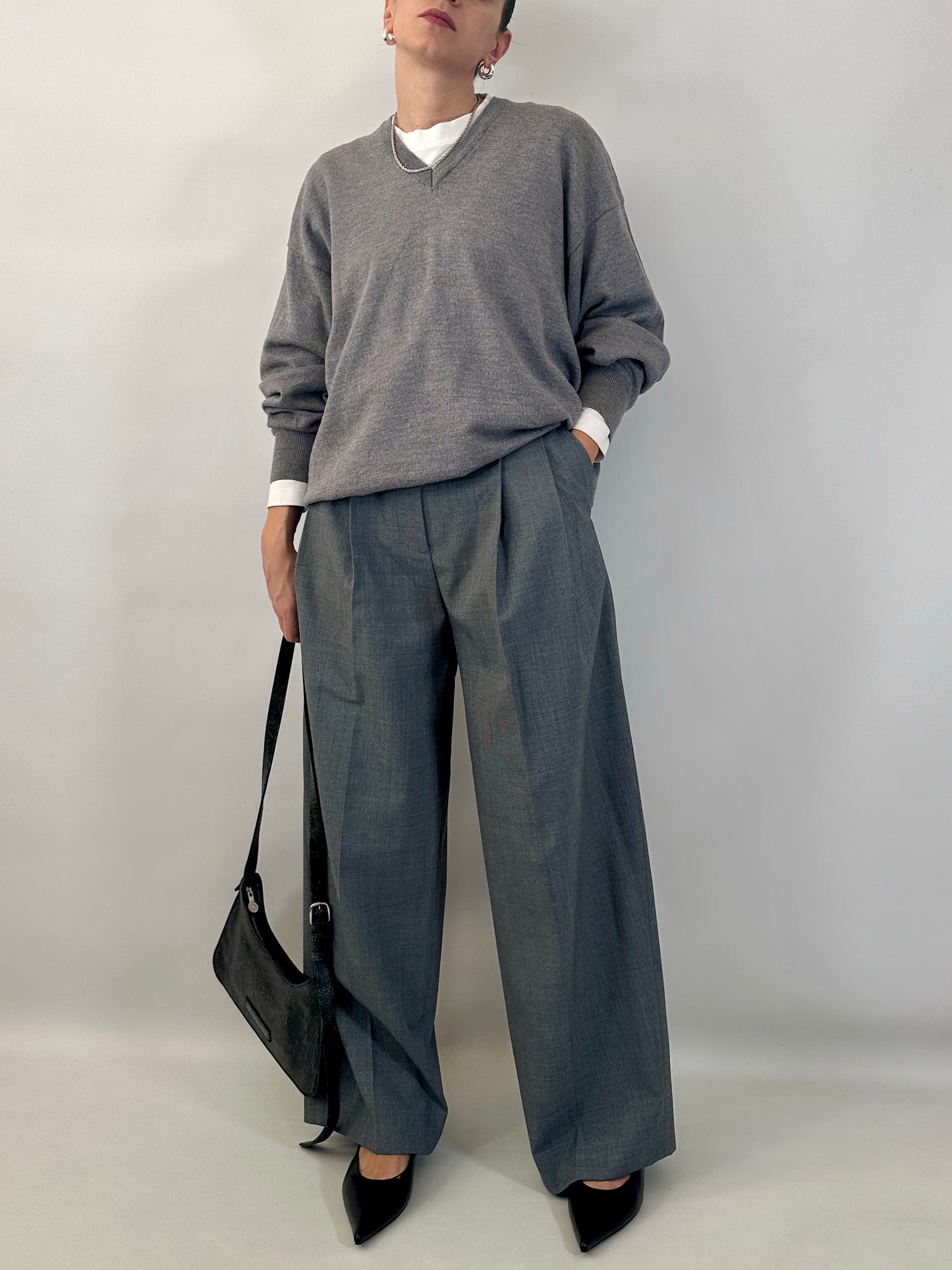 Essential pure wool sweater