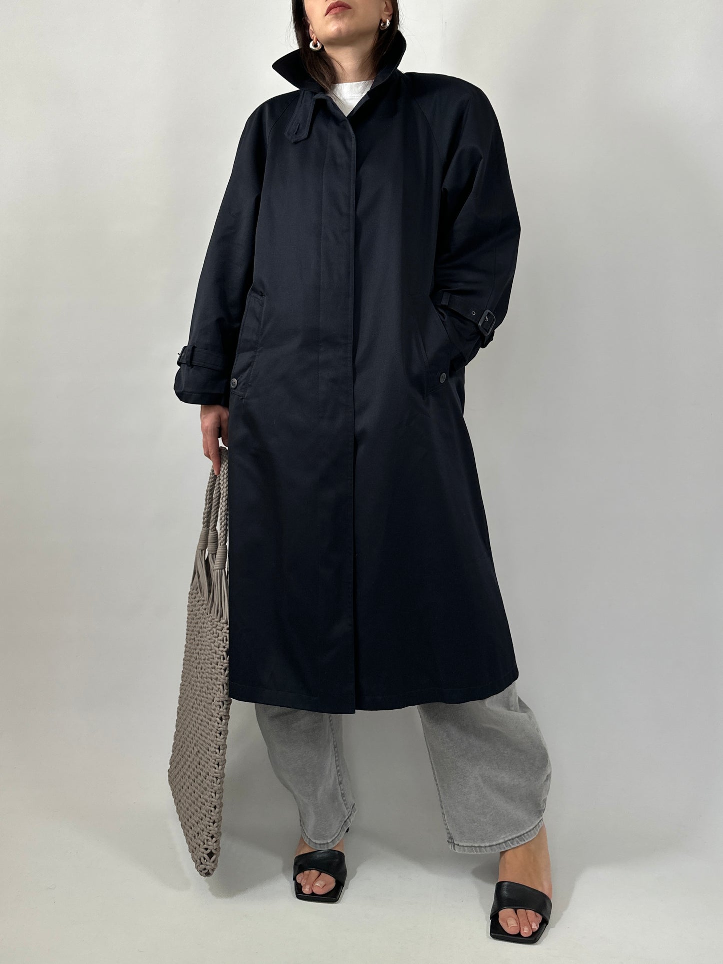 British Style Rain Mac Coat