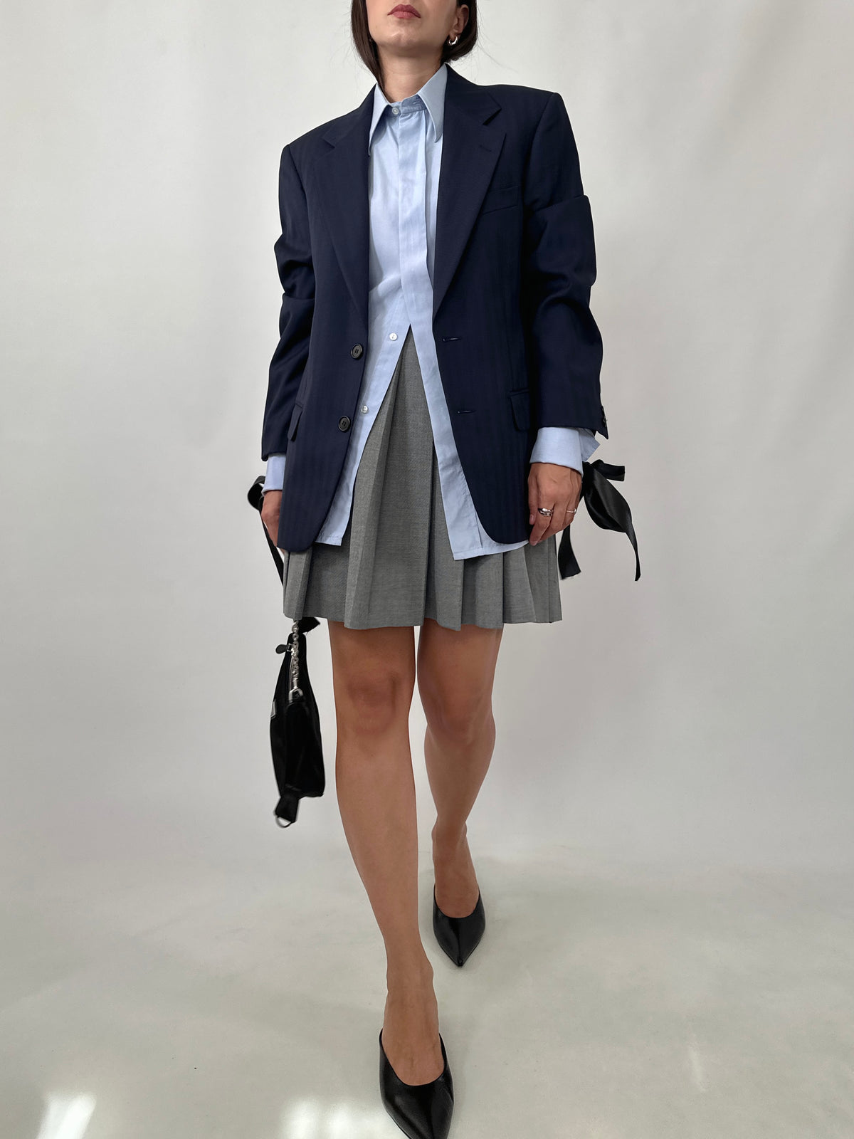 Valentino Tailored Navy Blazer