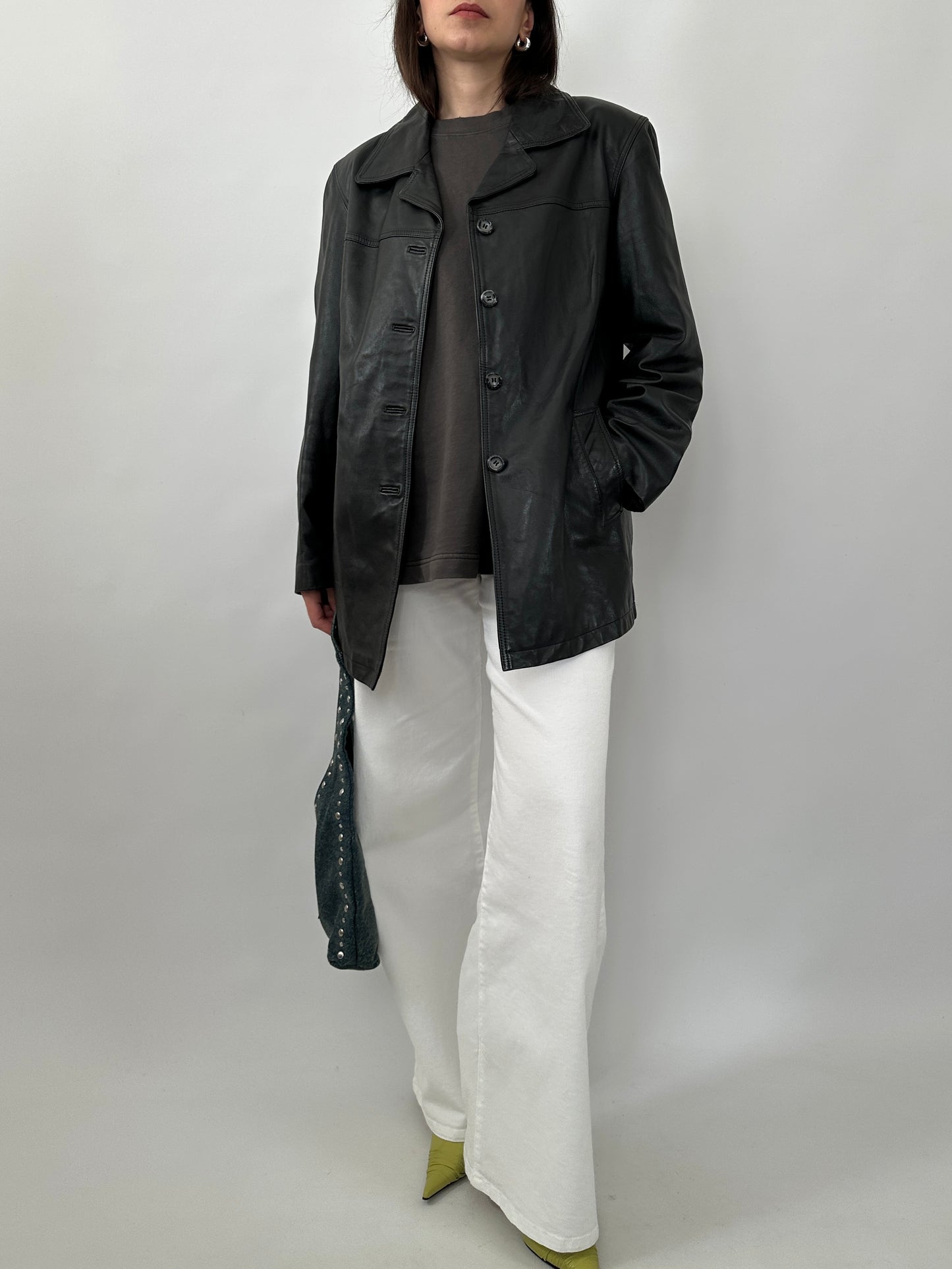 Vintage Soft Nappa Leather Jacket