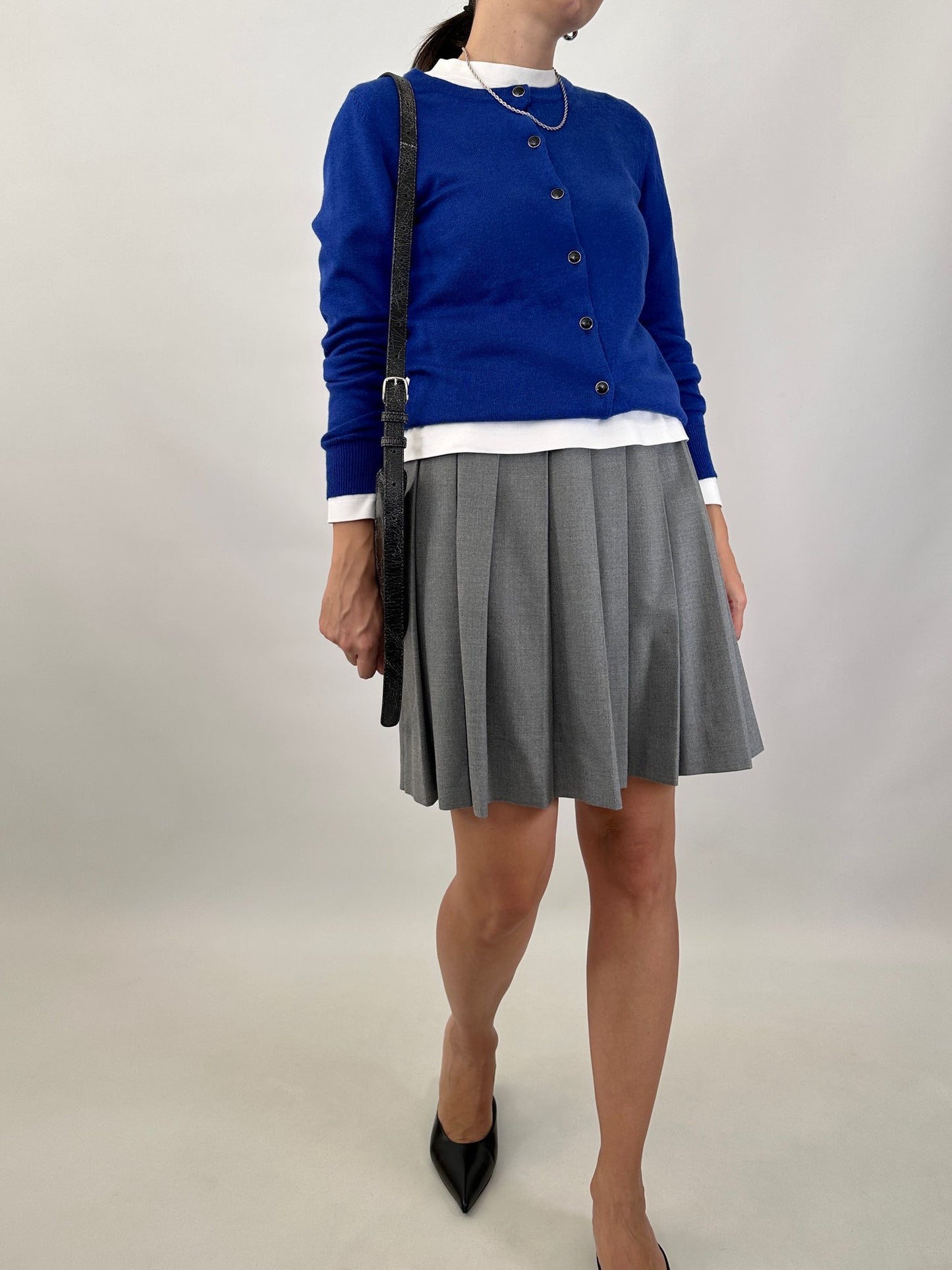 Cashmere and silk slim cardigan