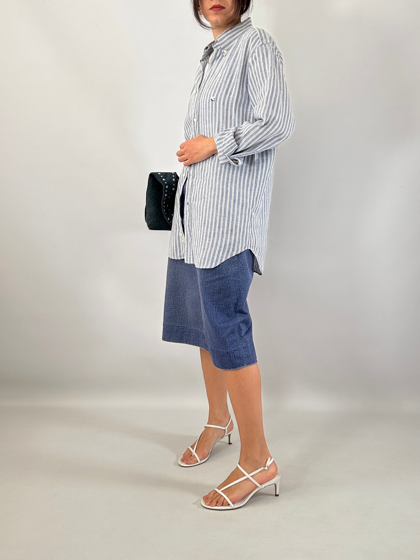 Etro striped linen shirt