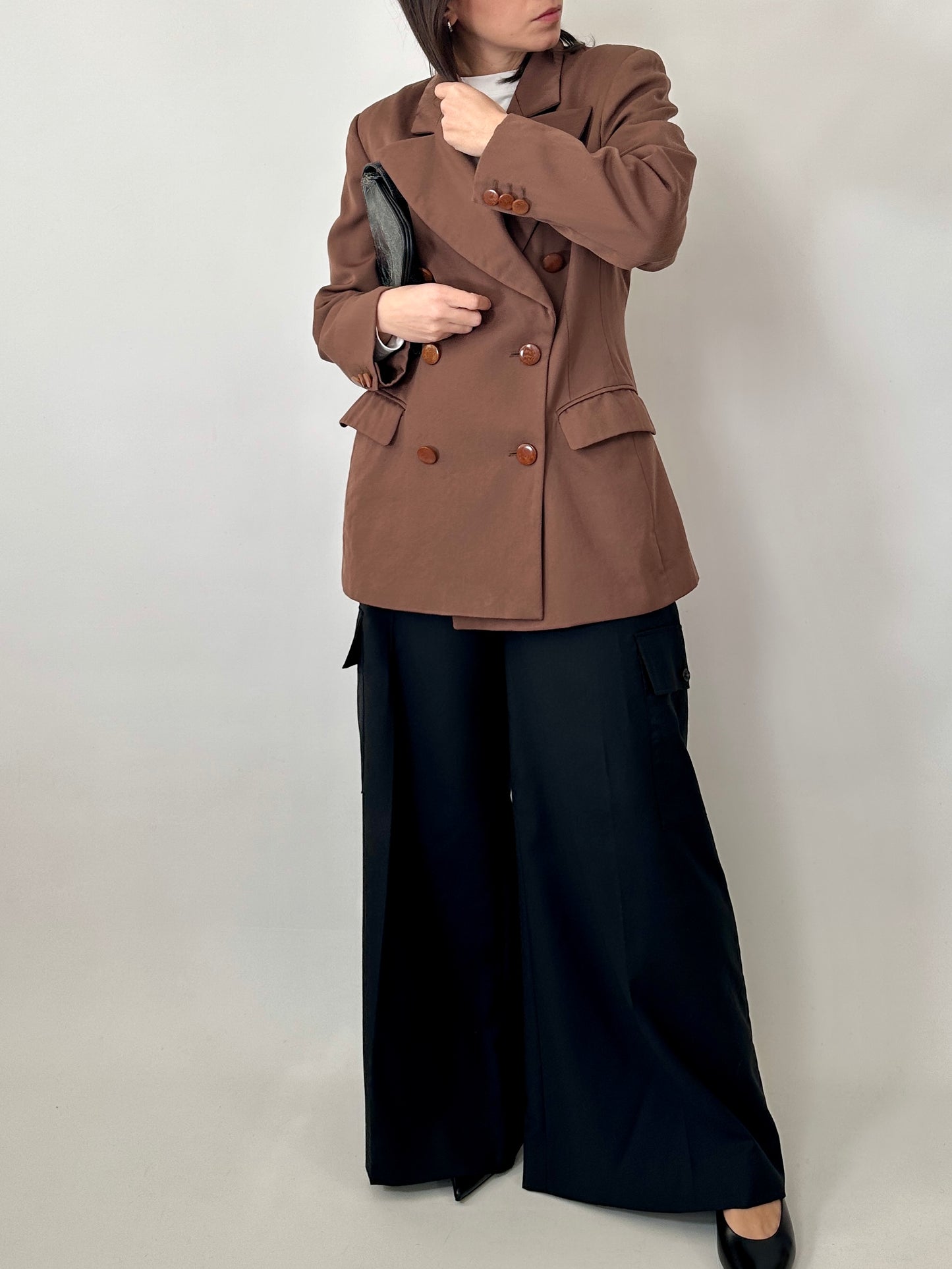 Sportmax chocolate blazer