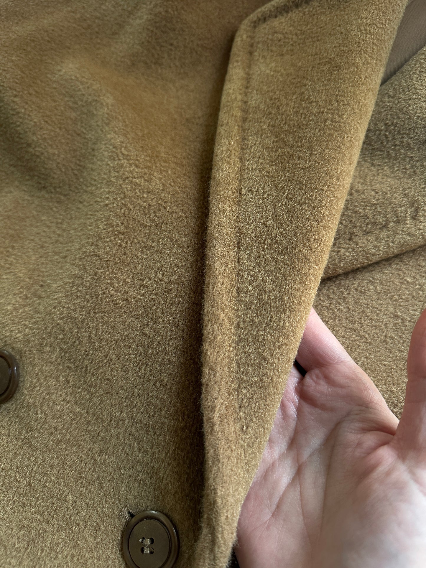 Vintage Piacenza Wool Coat