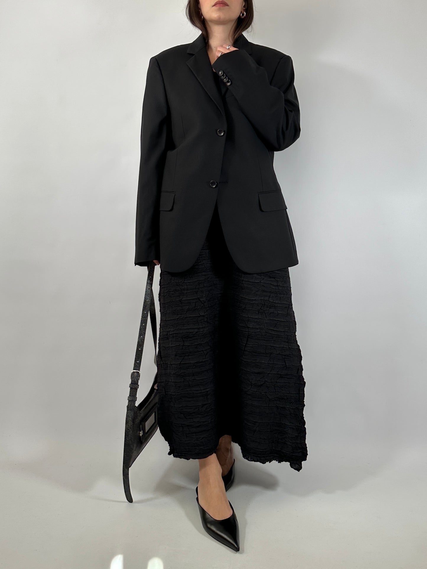 Classic Tailored Black Blazer