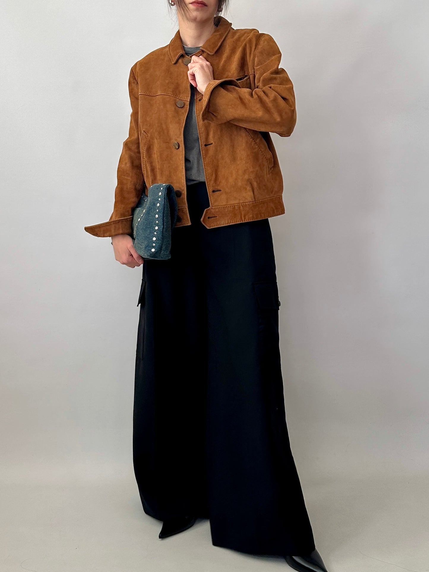 Real suede vintage jacket