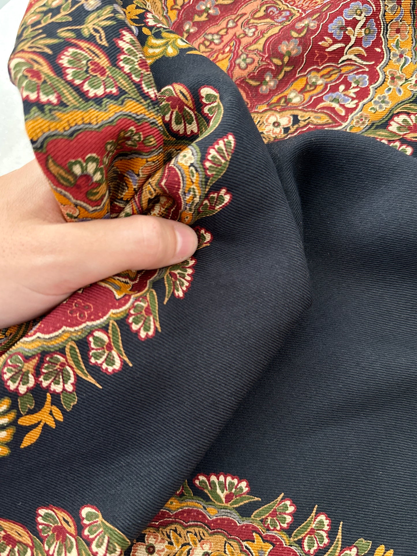 Etro silk and wool pencil skirt