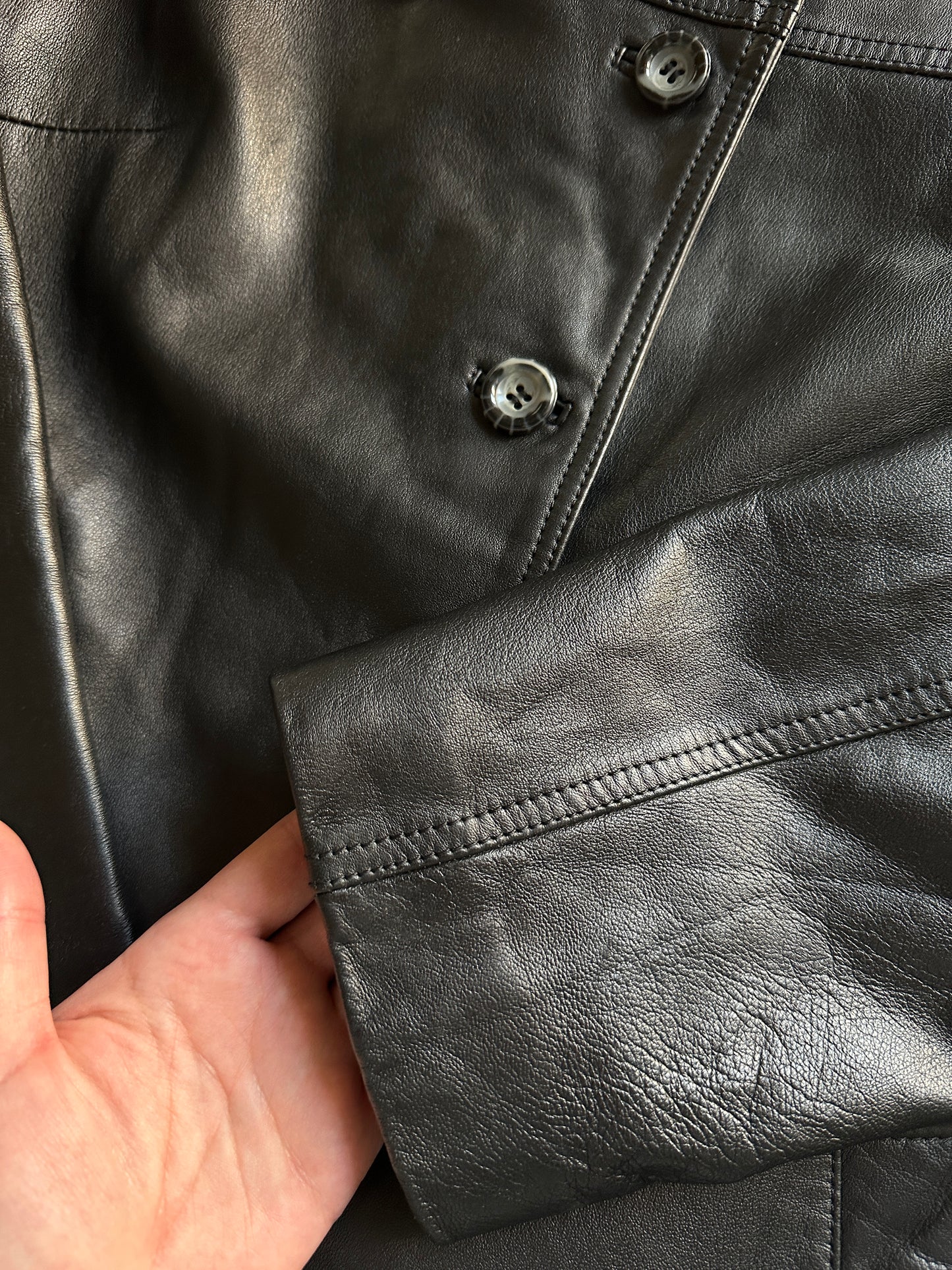 Vintage Soft Nappa Leather Jacket