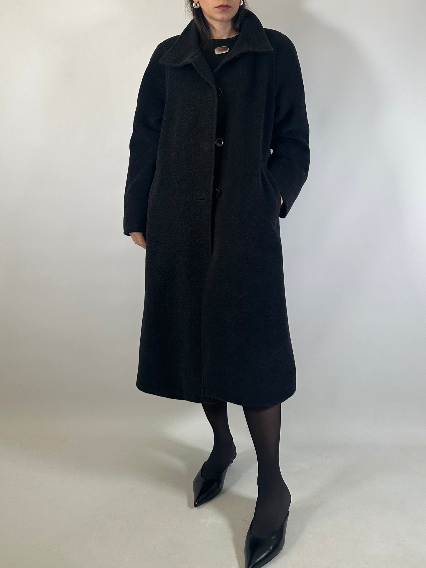Vintage Wool & Angora Coat
