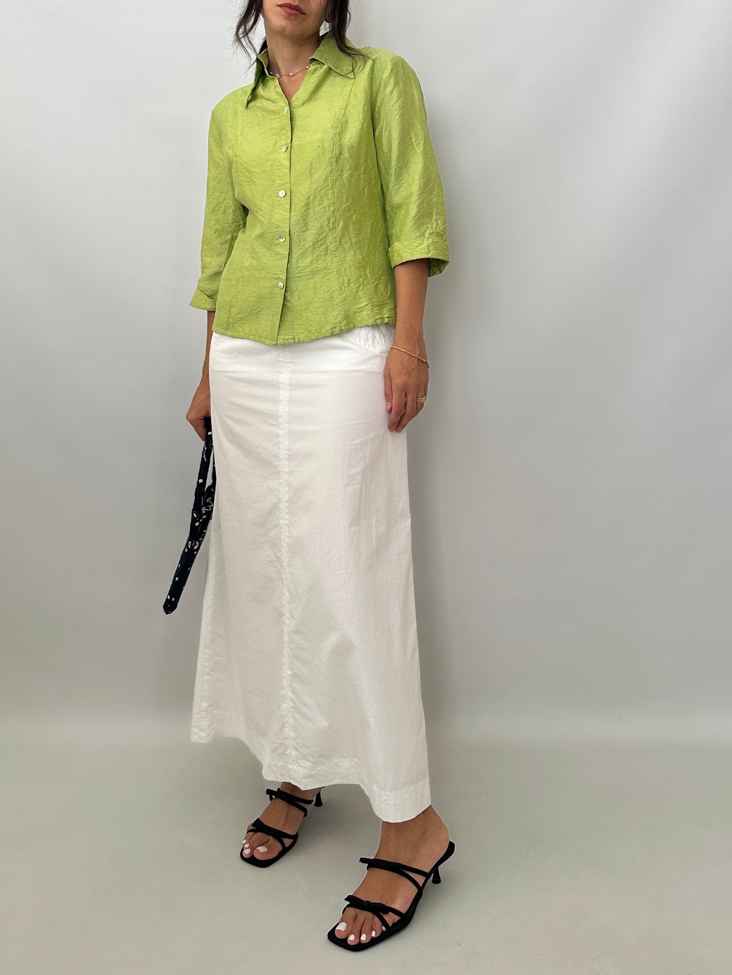 Philosophy Alberta Ferretti white skirt