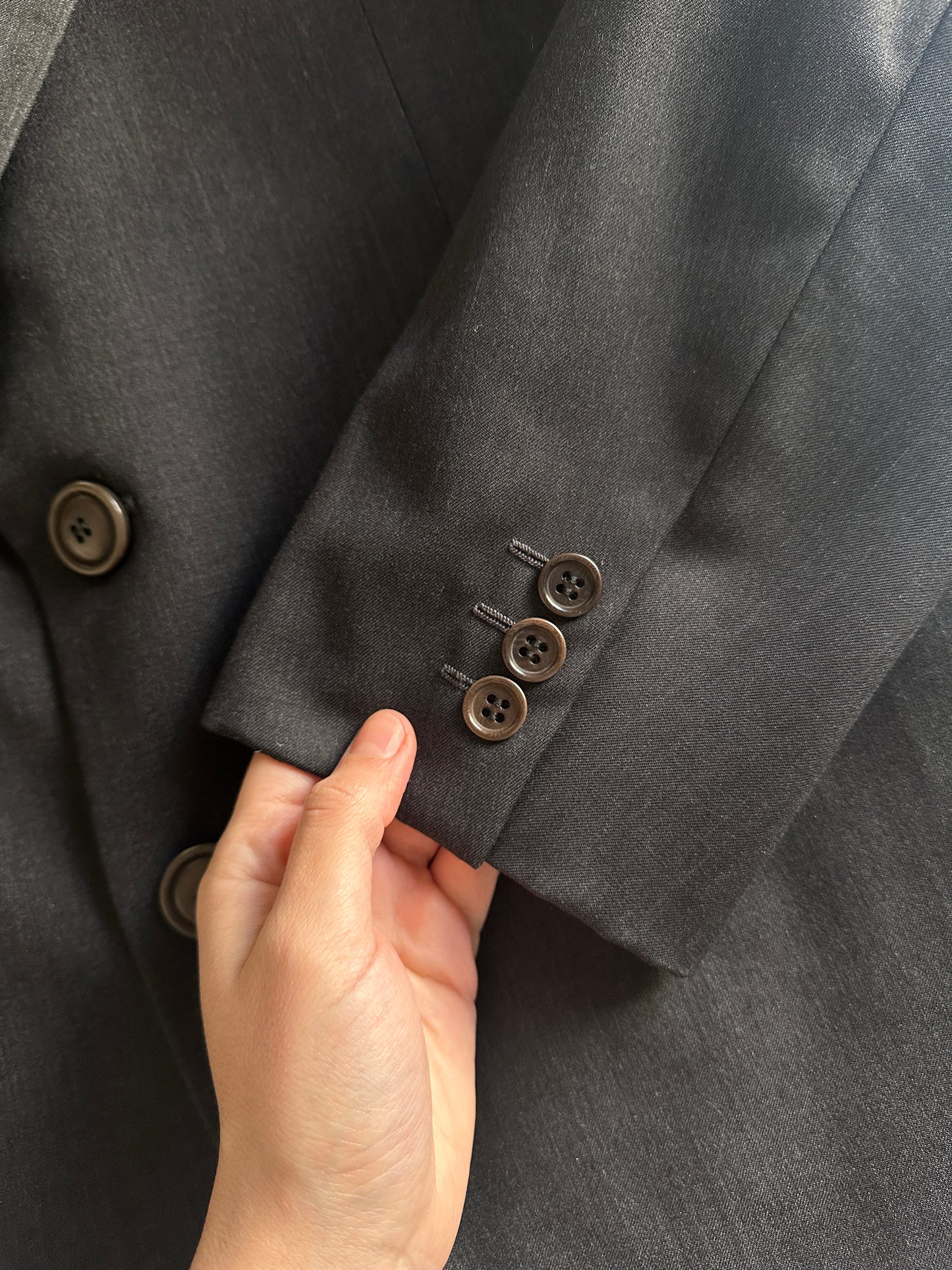 Vintage Tailored Wool Blazer