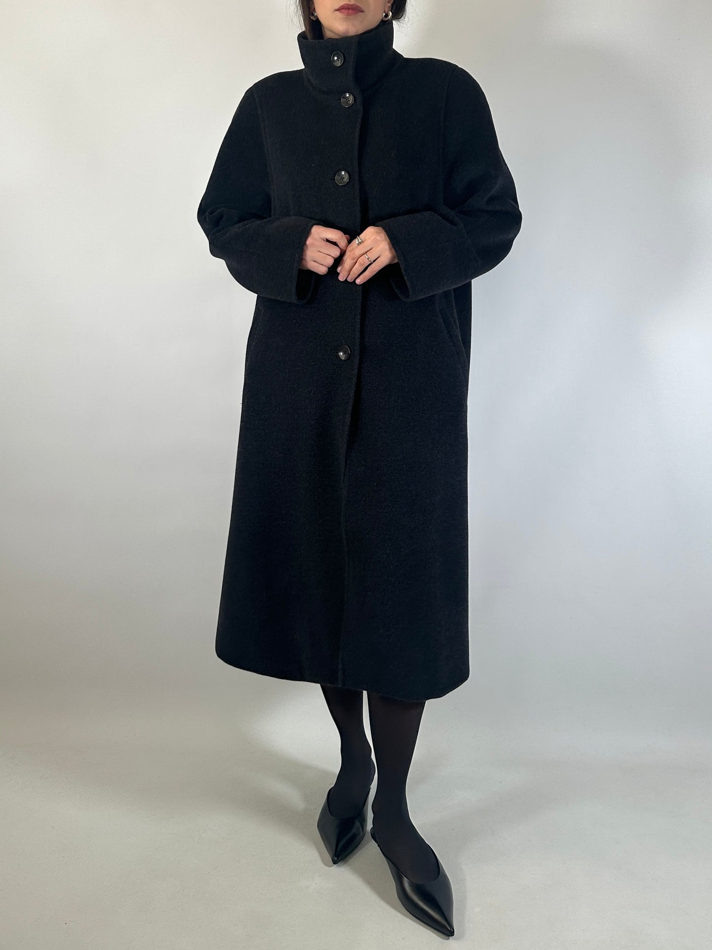 Vintage Wool & Angora Coat