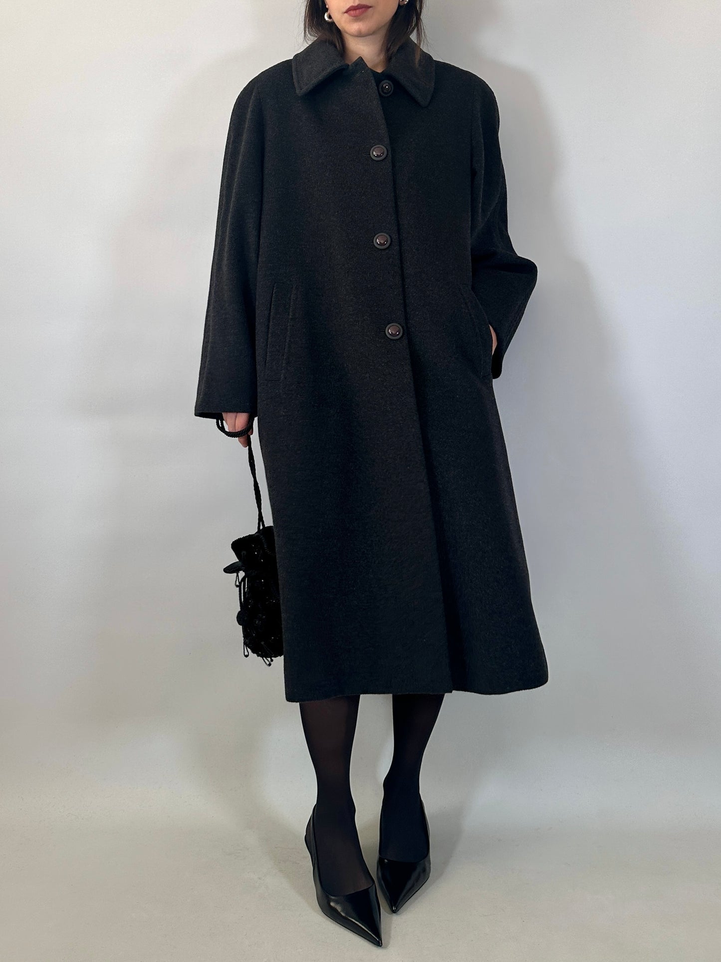 Vintage Wool & Cashmere Coat