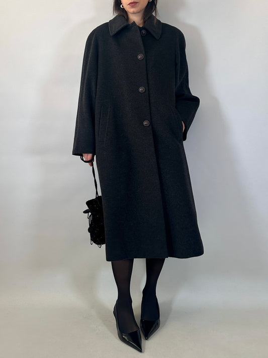 Vintage Wool & Cashmere Coat