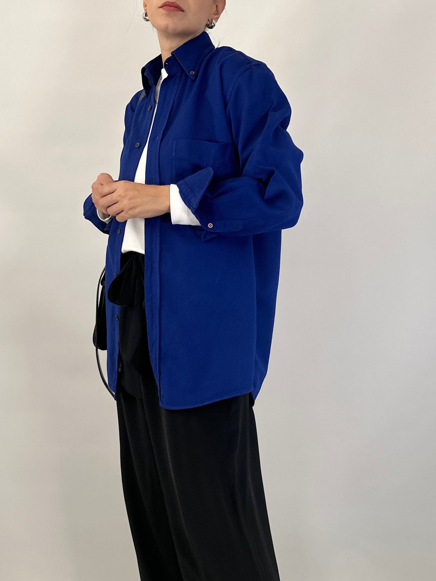 Givenchy royal blue shirt