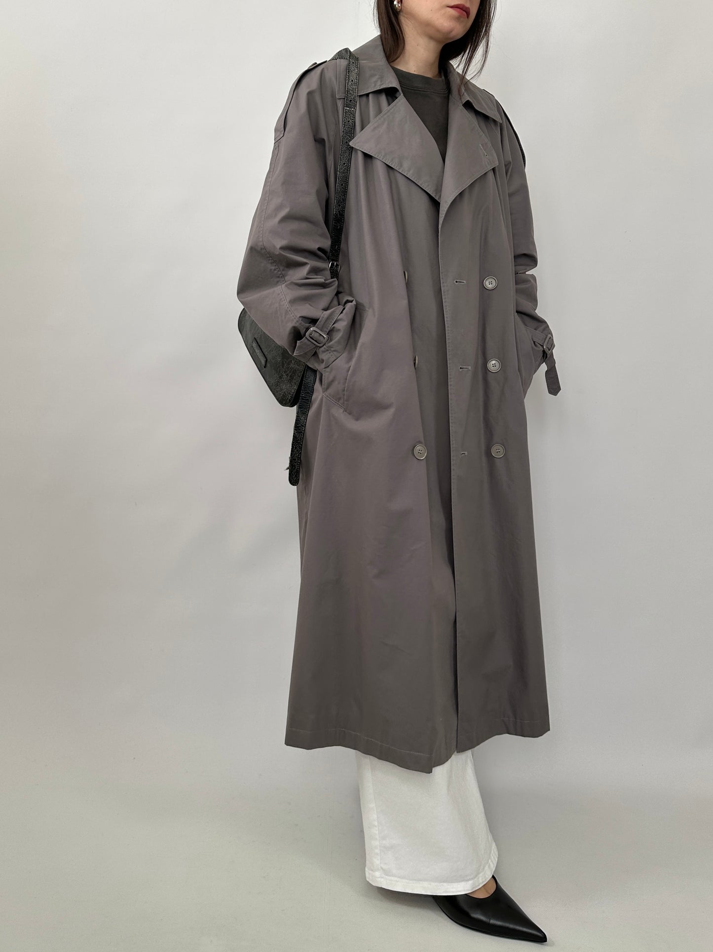 Vintage Pure Cotton Trench Coat