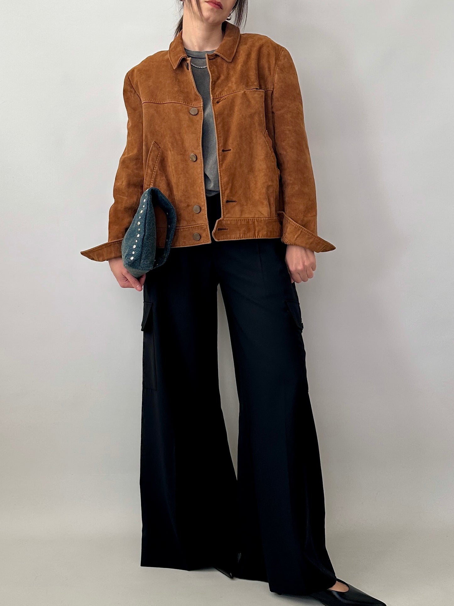 Real suede vintage jacket