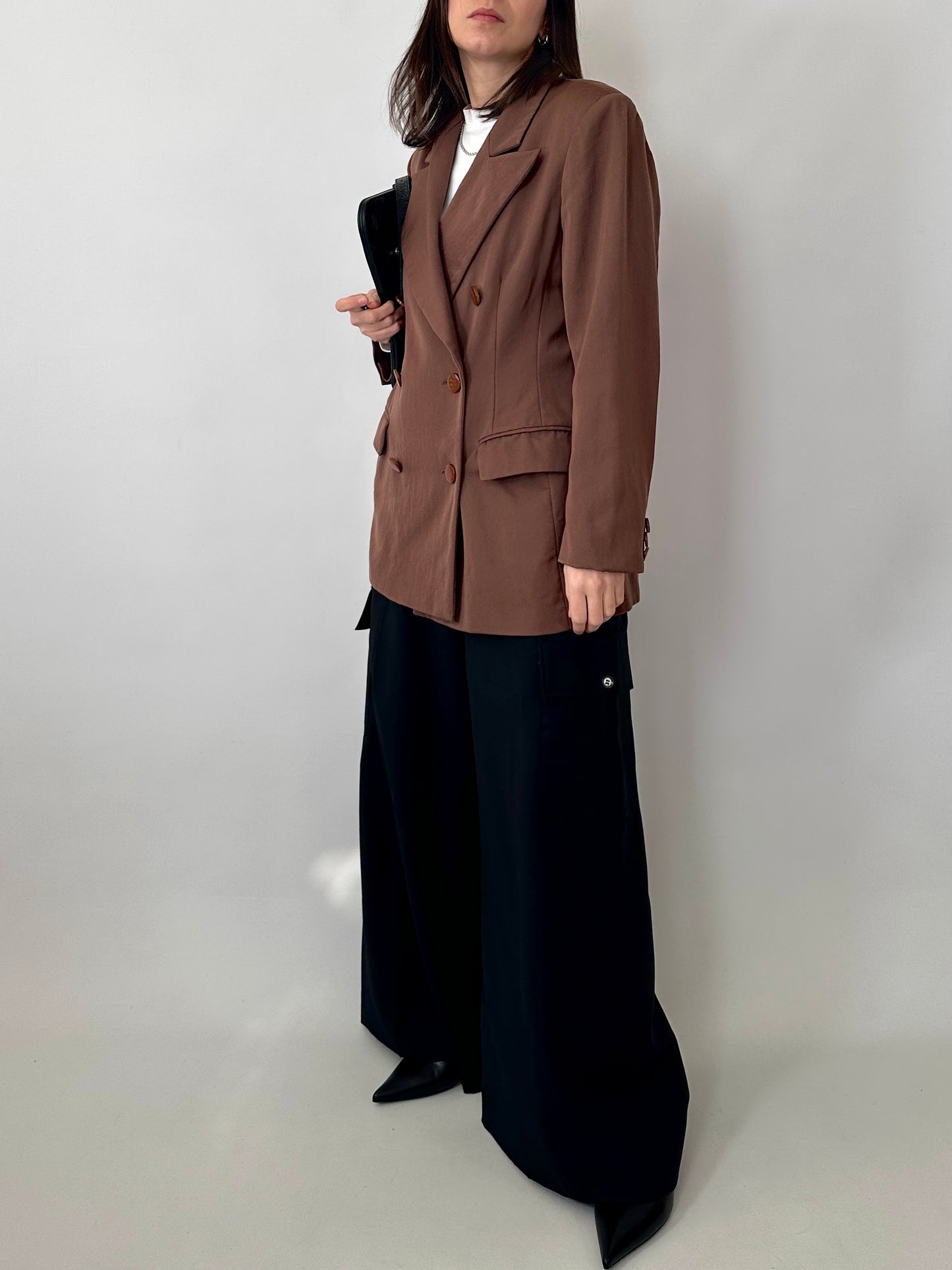 Sportmax chocolate blazer