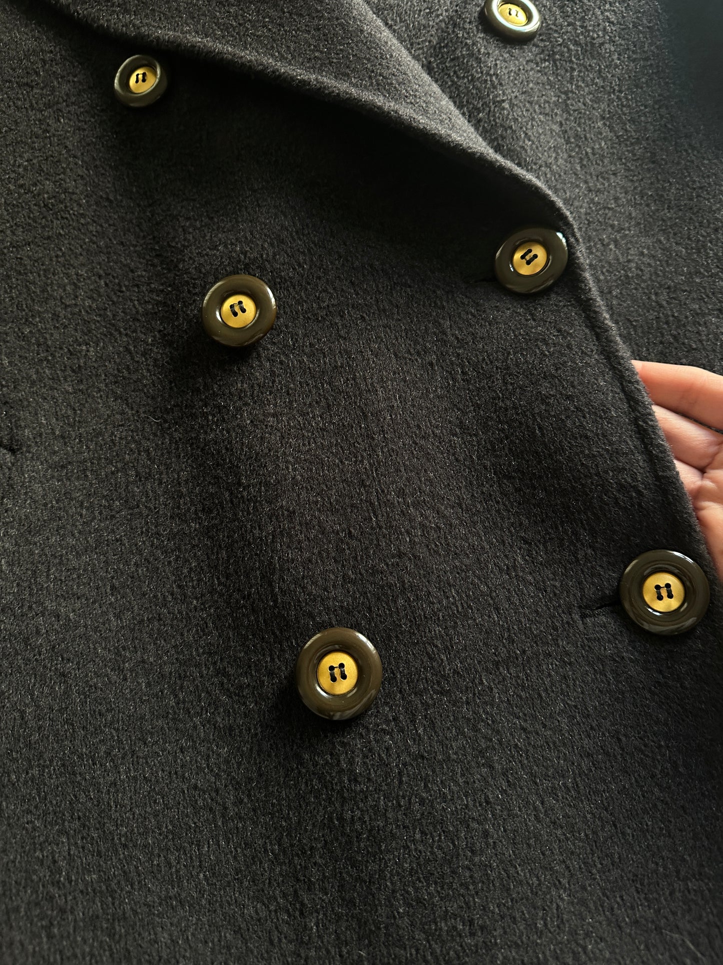 Piacenza Wool Double-Breasted Coat