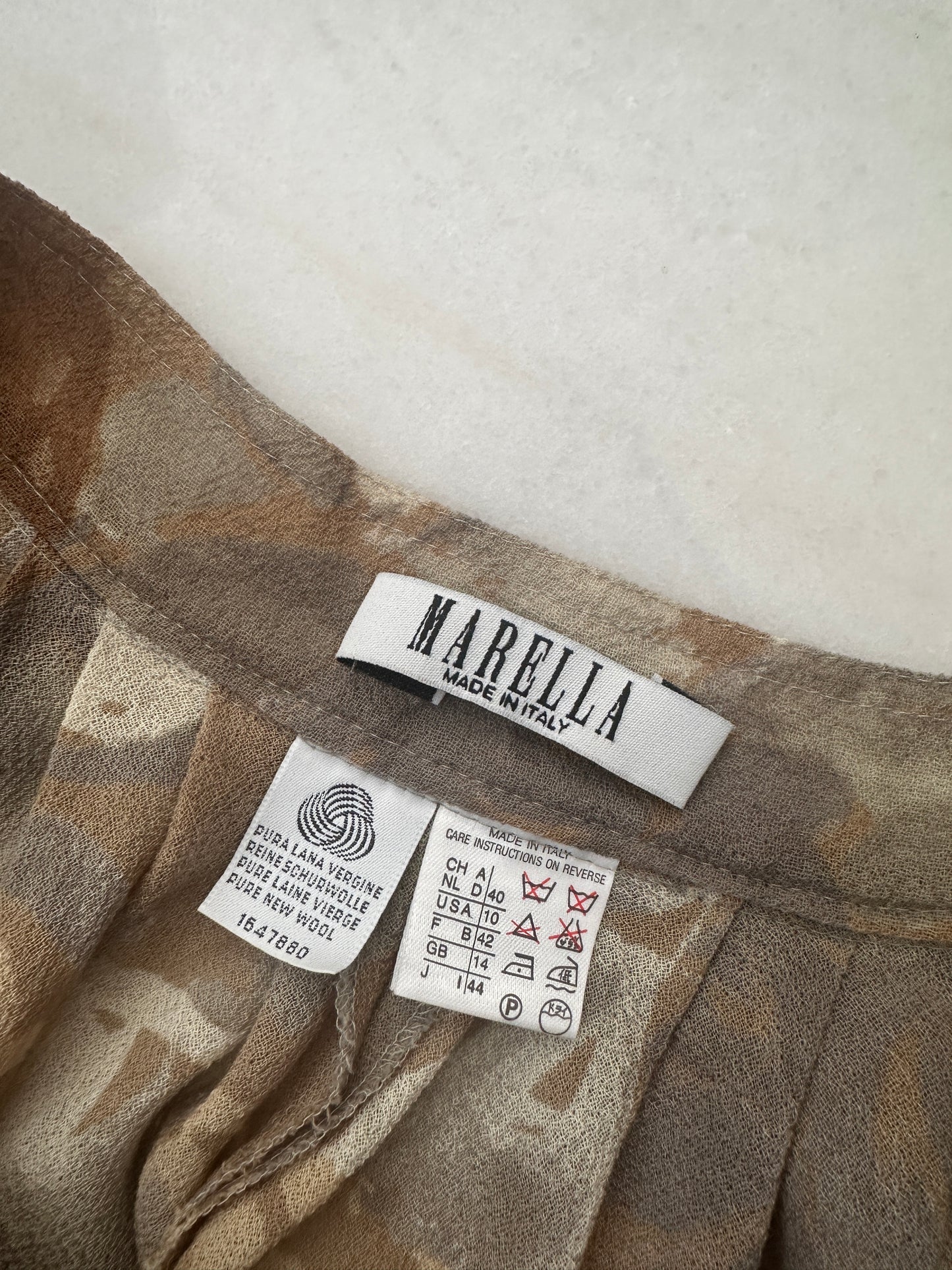 Marella floral maxi skirt