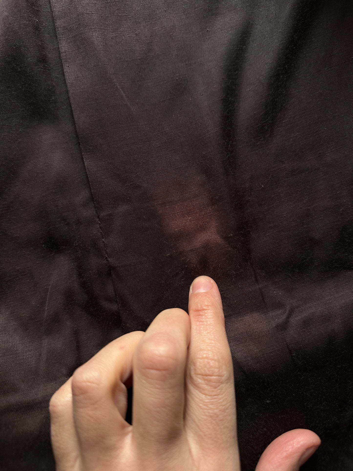 90s Brown Leather Long Jacket