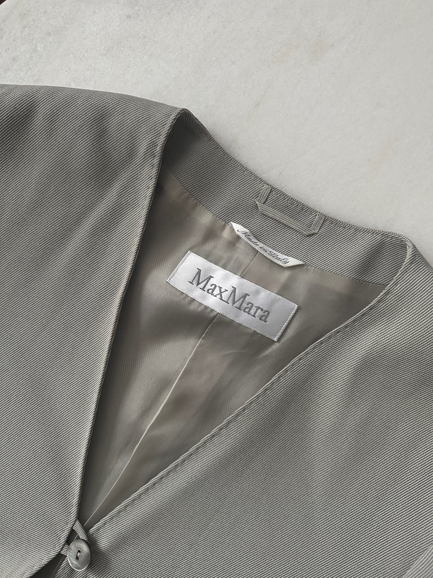 Vintage Max Mara Clean Line Jacket