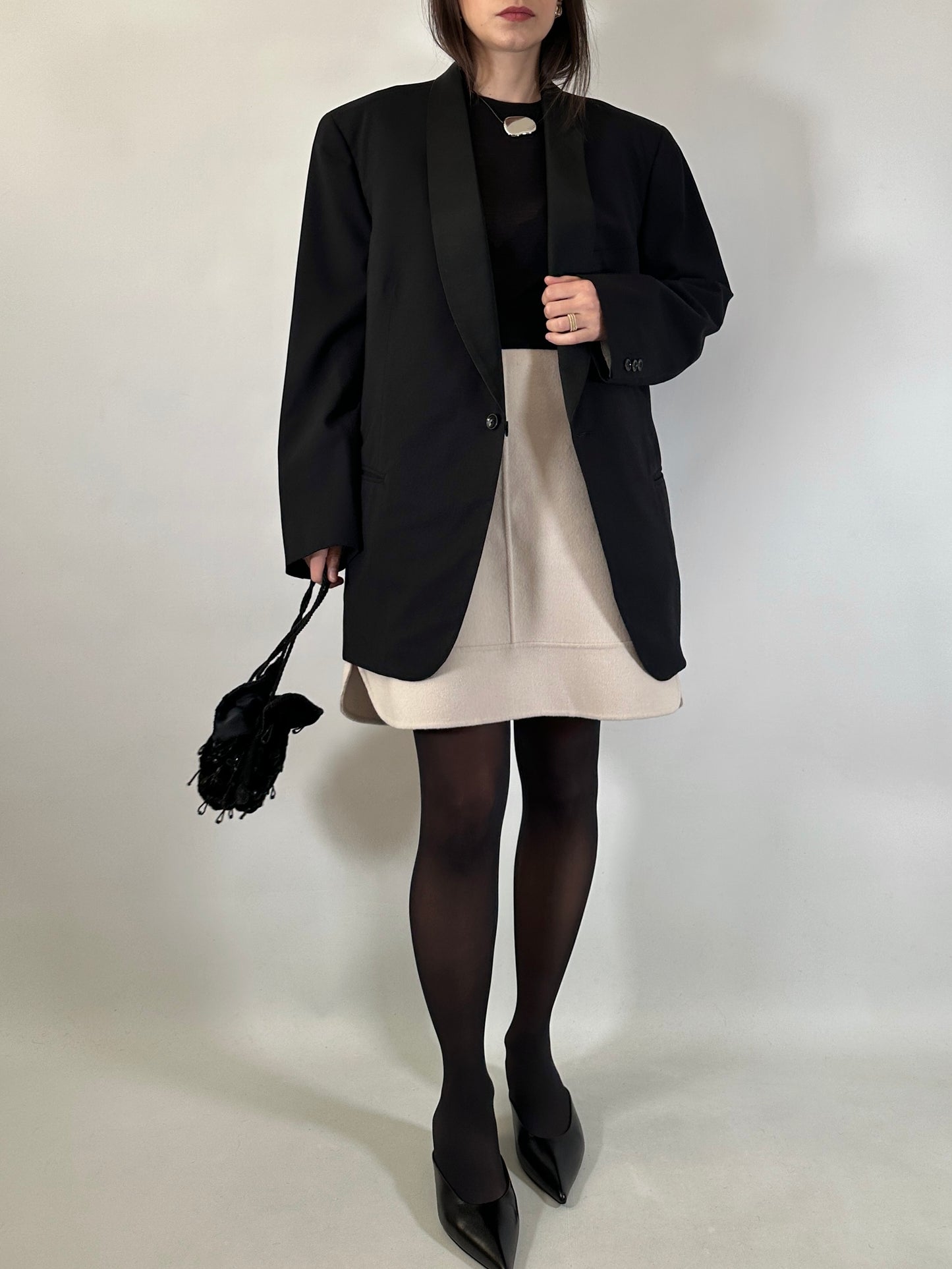 Max Mara Wool Mini Skirt